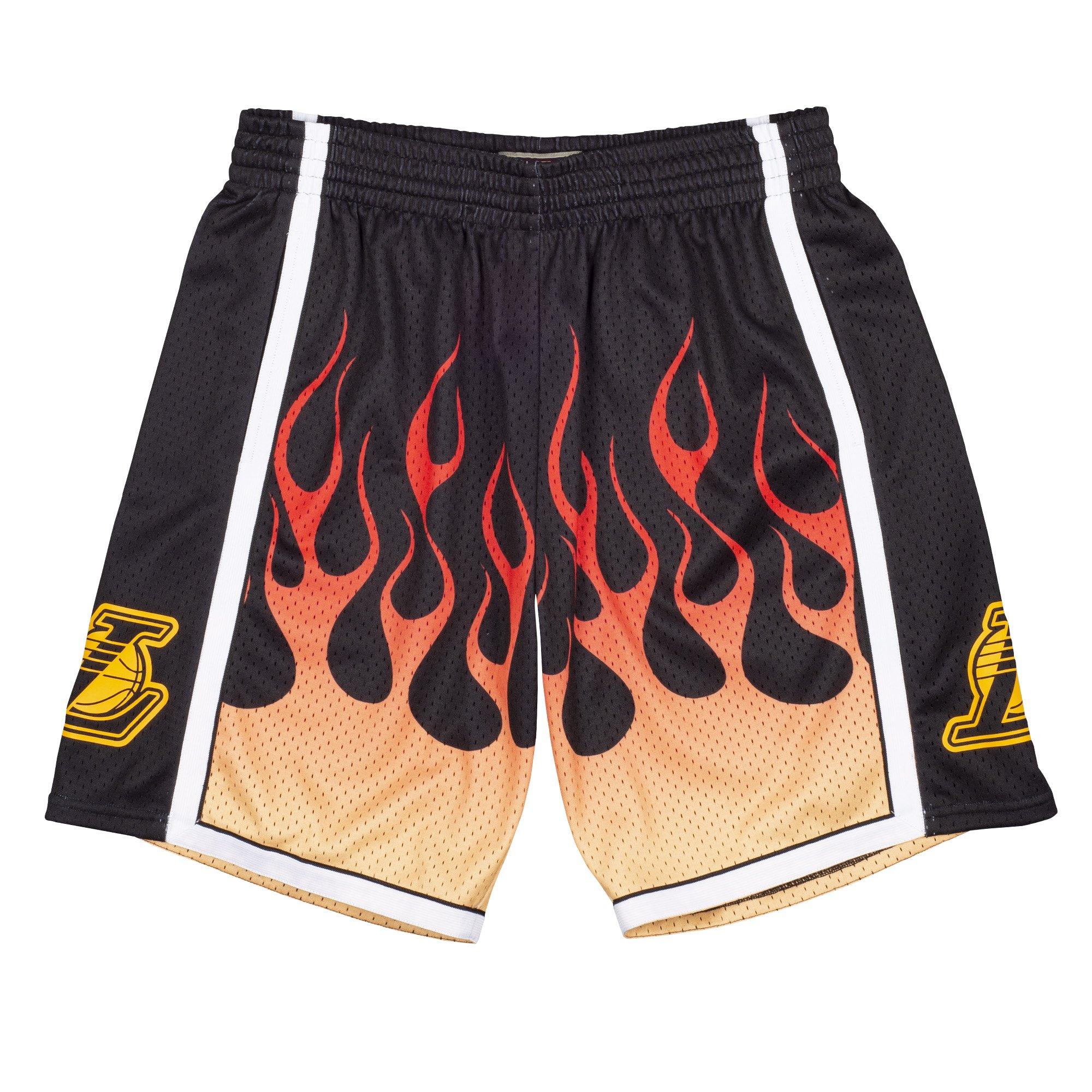 Los Angeles Lakers Spray Paint Mitchell & Ness Swingman Basketball Shorts  Size 2XL for Sale in Las Vegas, NV - OfferUp
