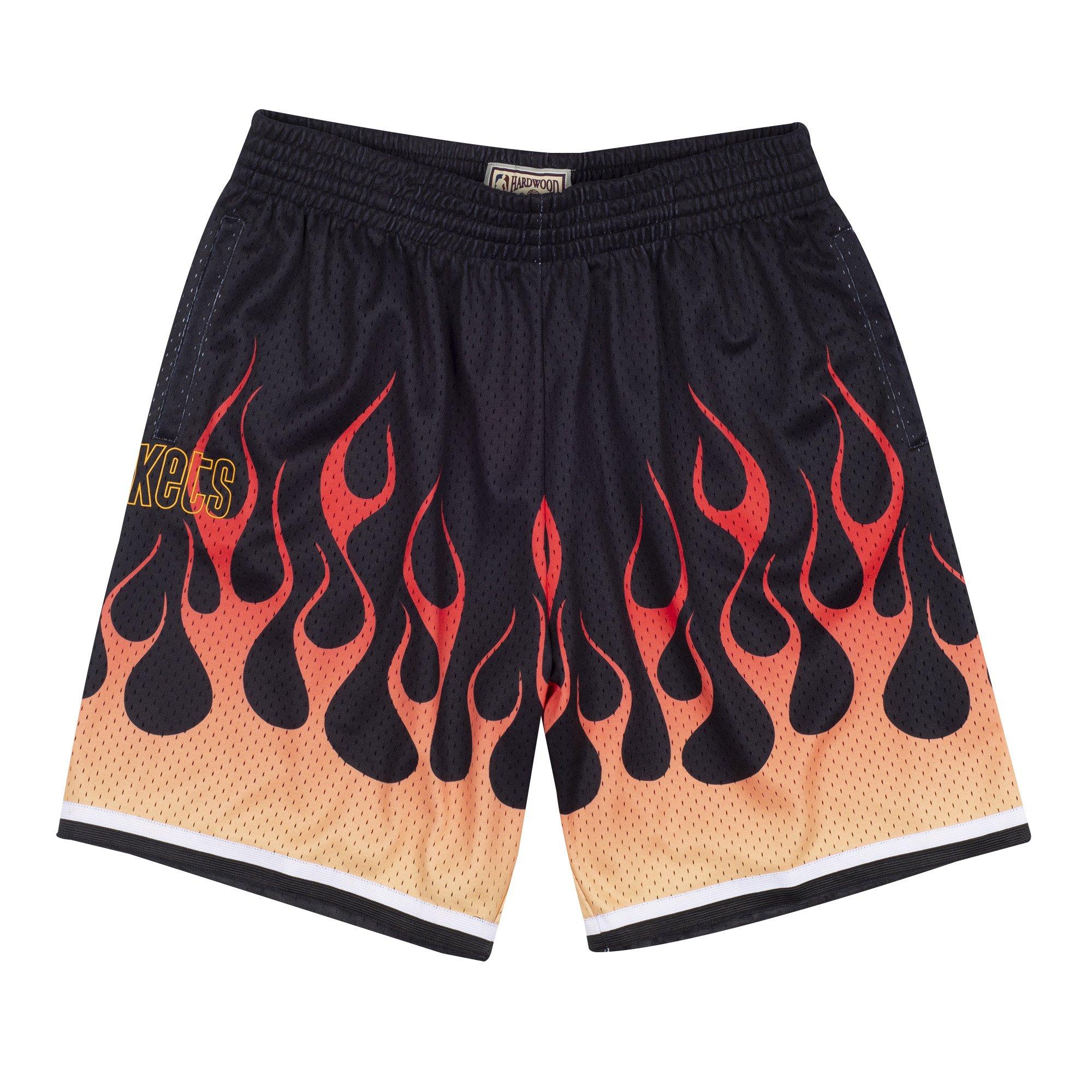 Nike Men's Houston Rockets Icon Edition Swingman Shorts - Hibbett