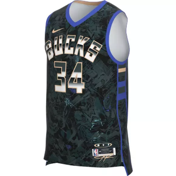 كيلو Nike Men's Milwaukee Bucks Giannis Antetokounmpo Select Series MVP Jersey كيلو