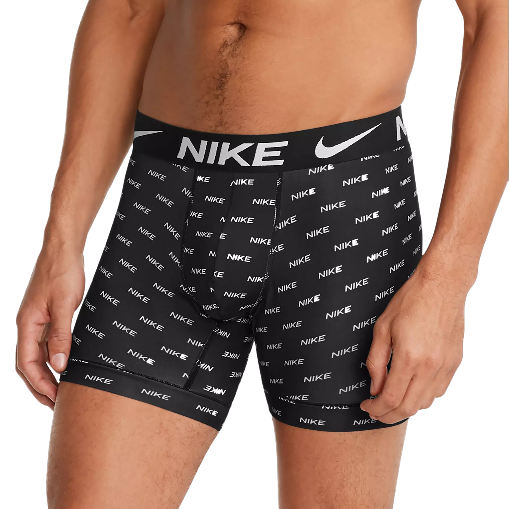 Nike Dri-FIT Essential Micro Boxer Briefs-3PK-Black/Gold - Hibbett