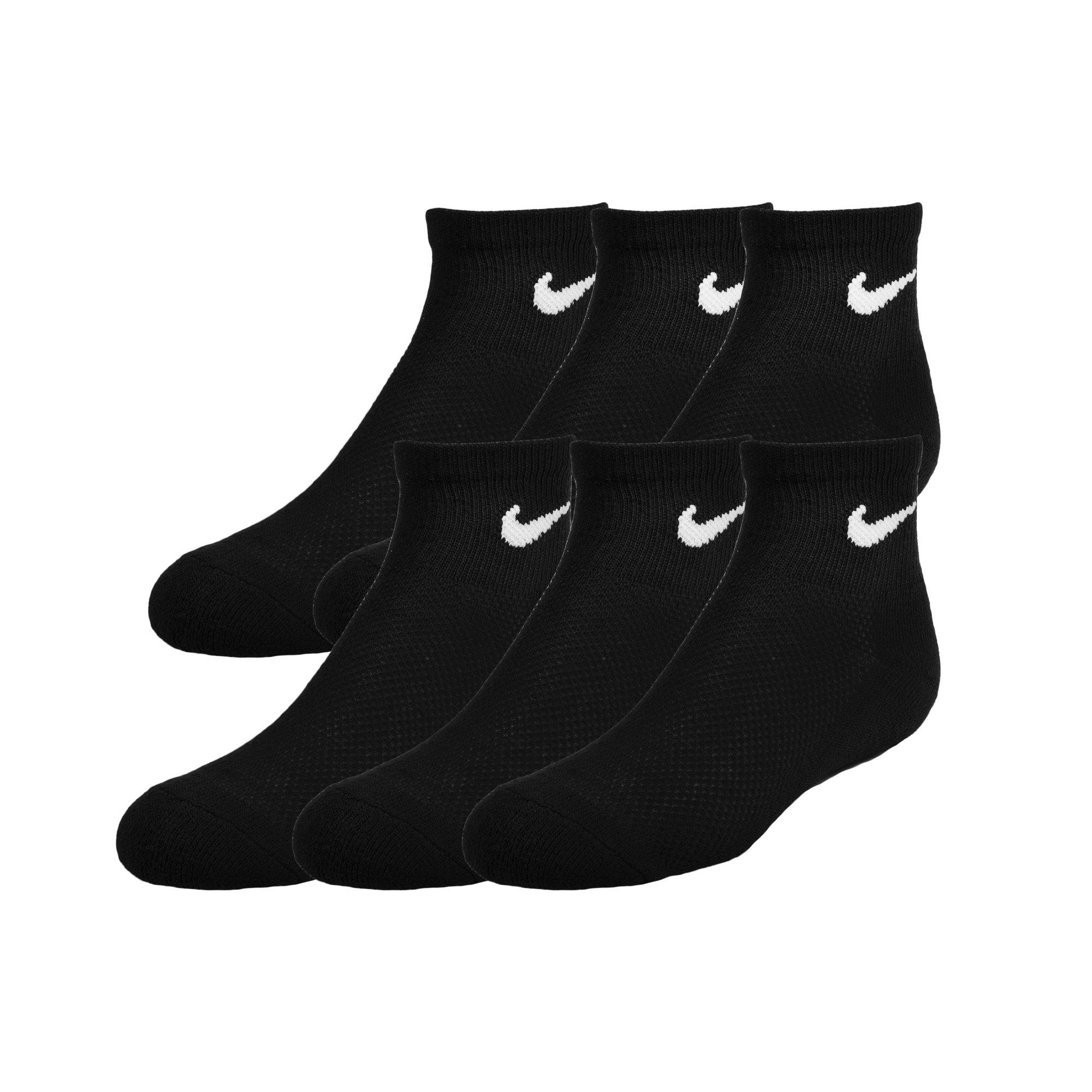 Nike Cushioned Youth Ankle Socks 6 pk