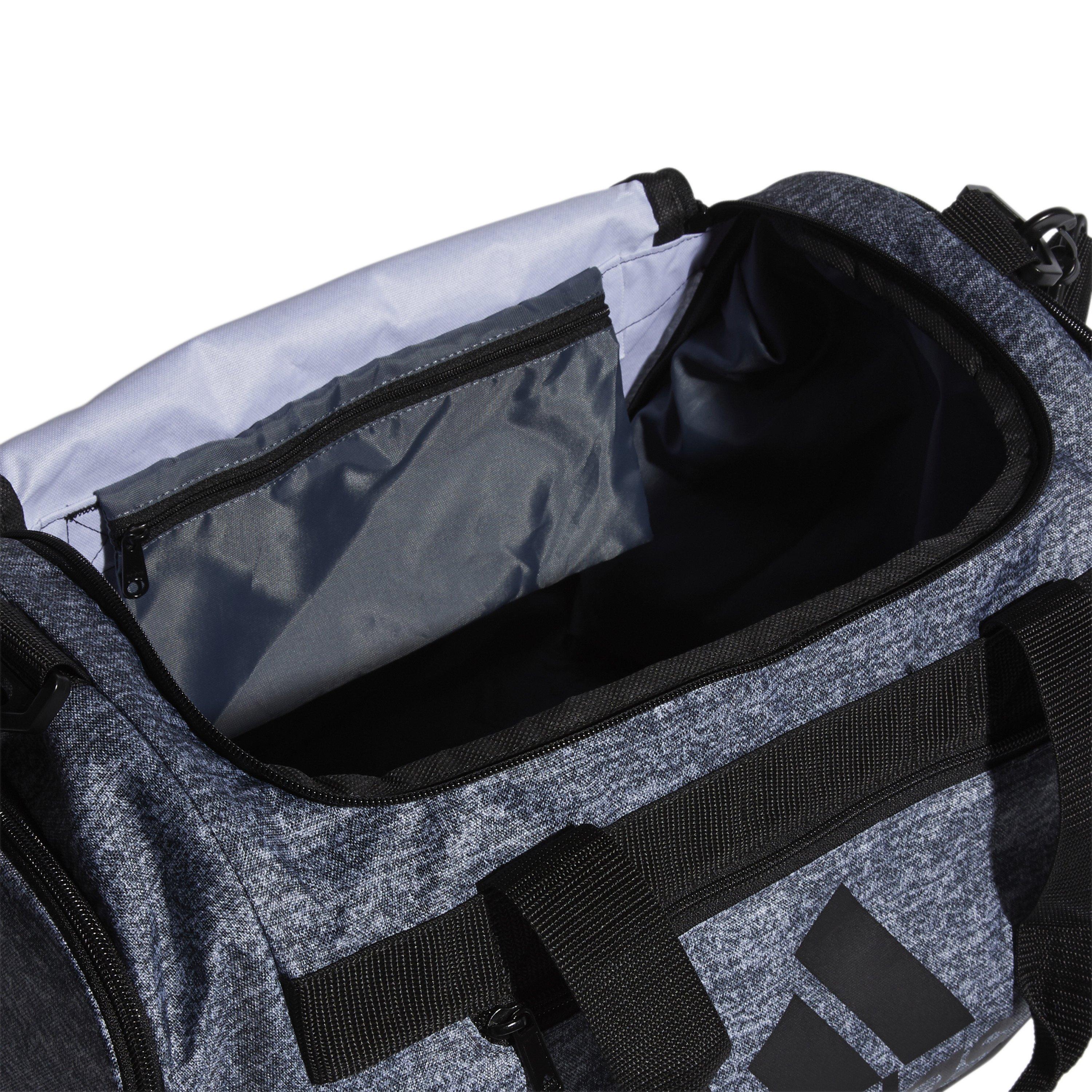 adidas Diablo Small Duffle Bag (Onix Jersey/Black) 