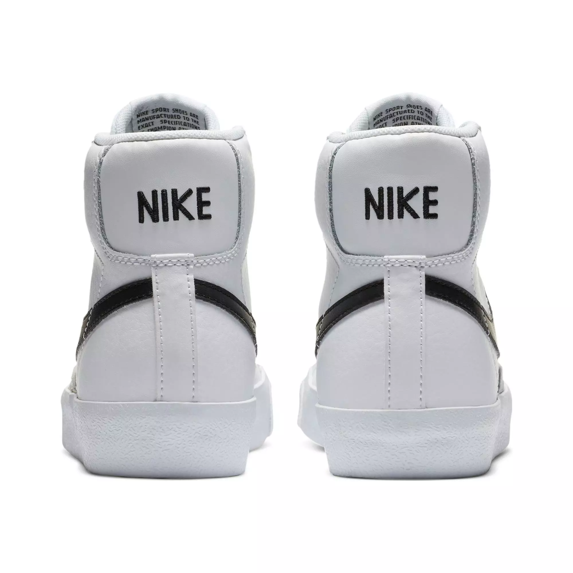 Nike Blazer Mid '77 "White/Black" Grade School Kids' Shoe - WHITE/BLACK