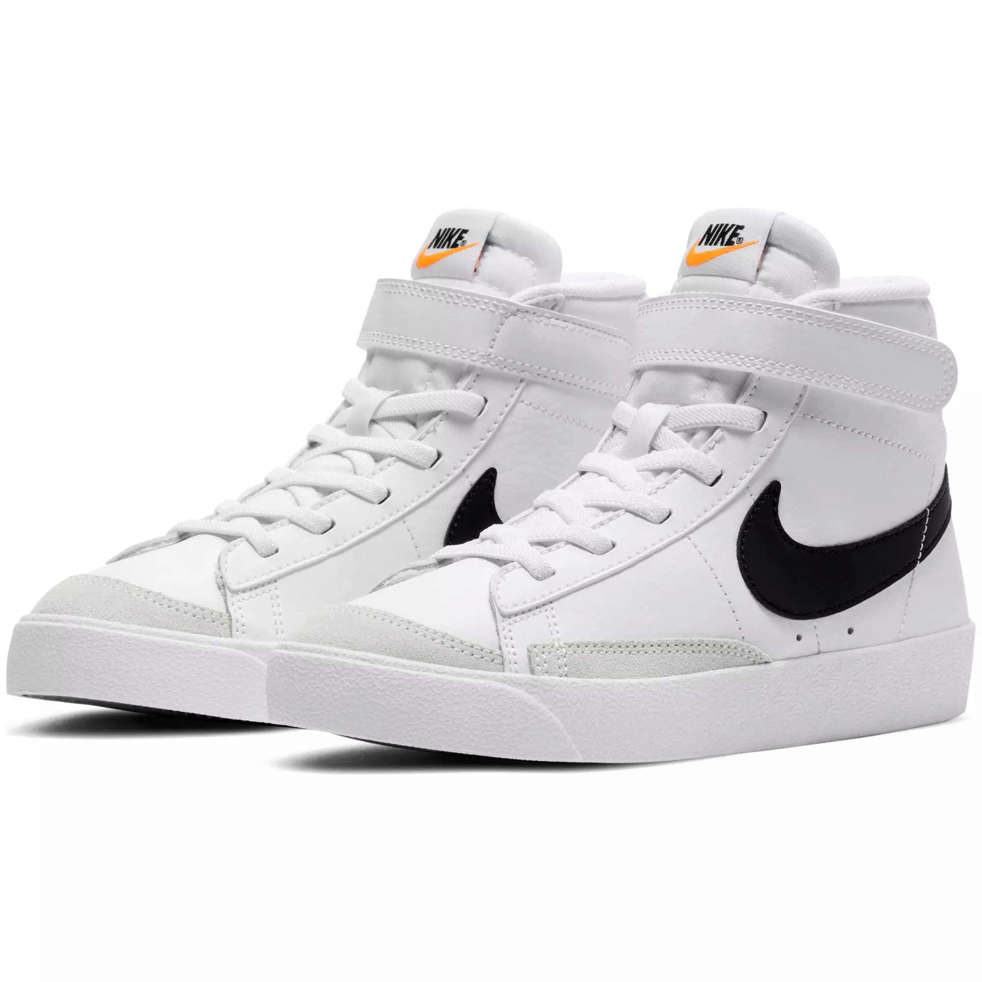 Nike Blazer Mid '77 "White/Black" Preschool Boys' Shoe - WHITE/BLACK