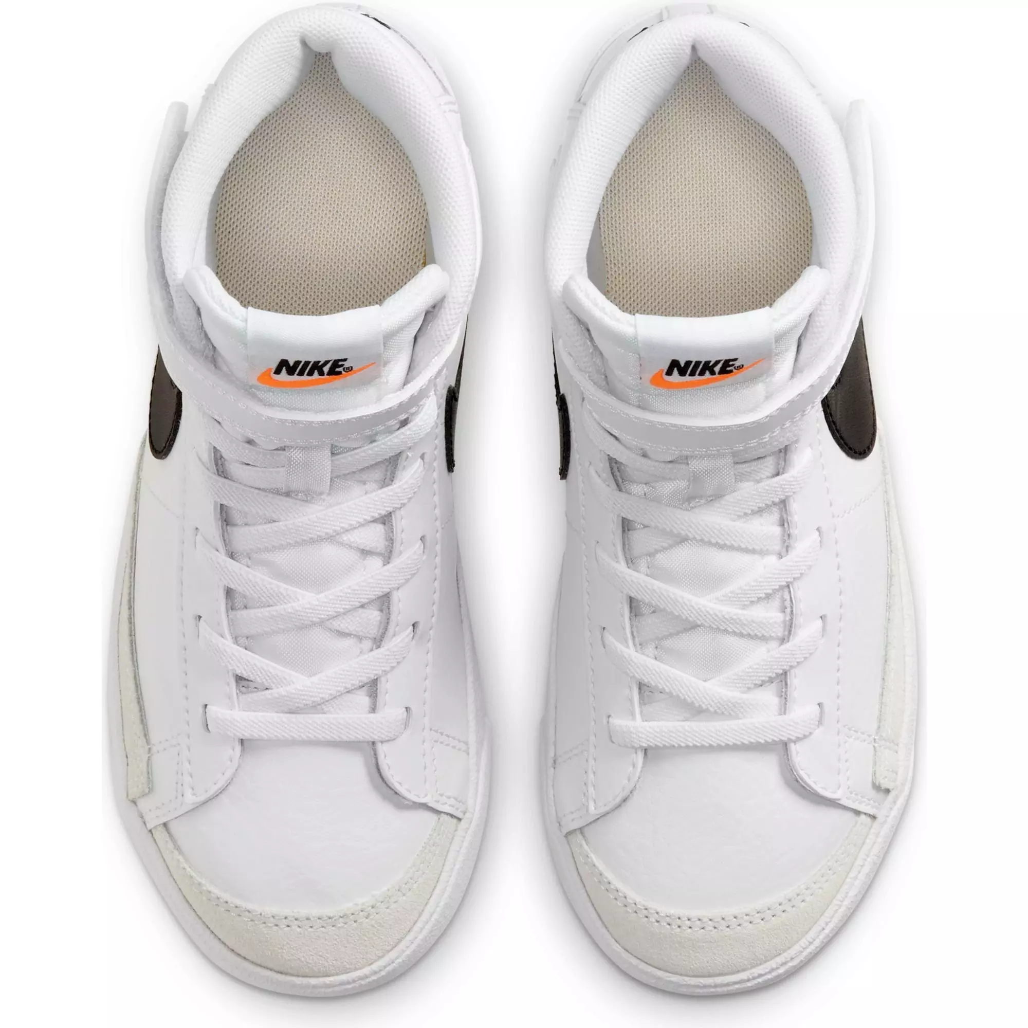 Nike Blazer Mid '77 "White/Black" Preschool Boys' Shoe - WHITE/BLACK