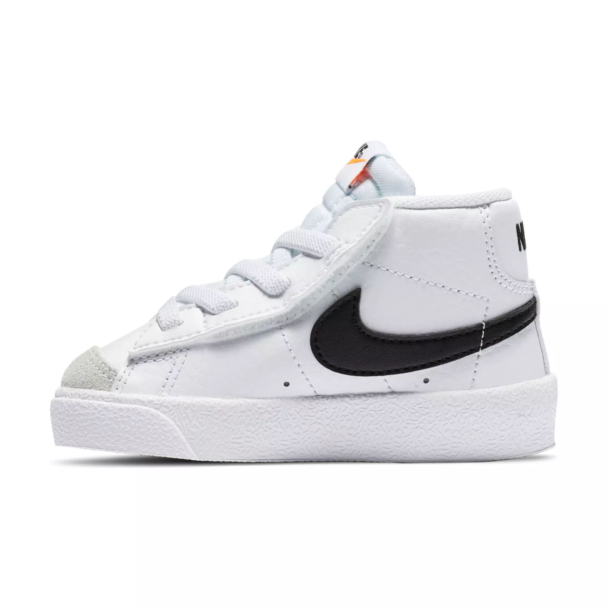 Nike Blazer Mid '77 "White/Black" Toddler Kids' Shoe - WHITE/BLACK