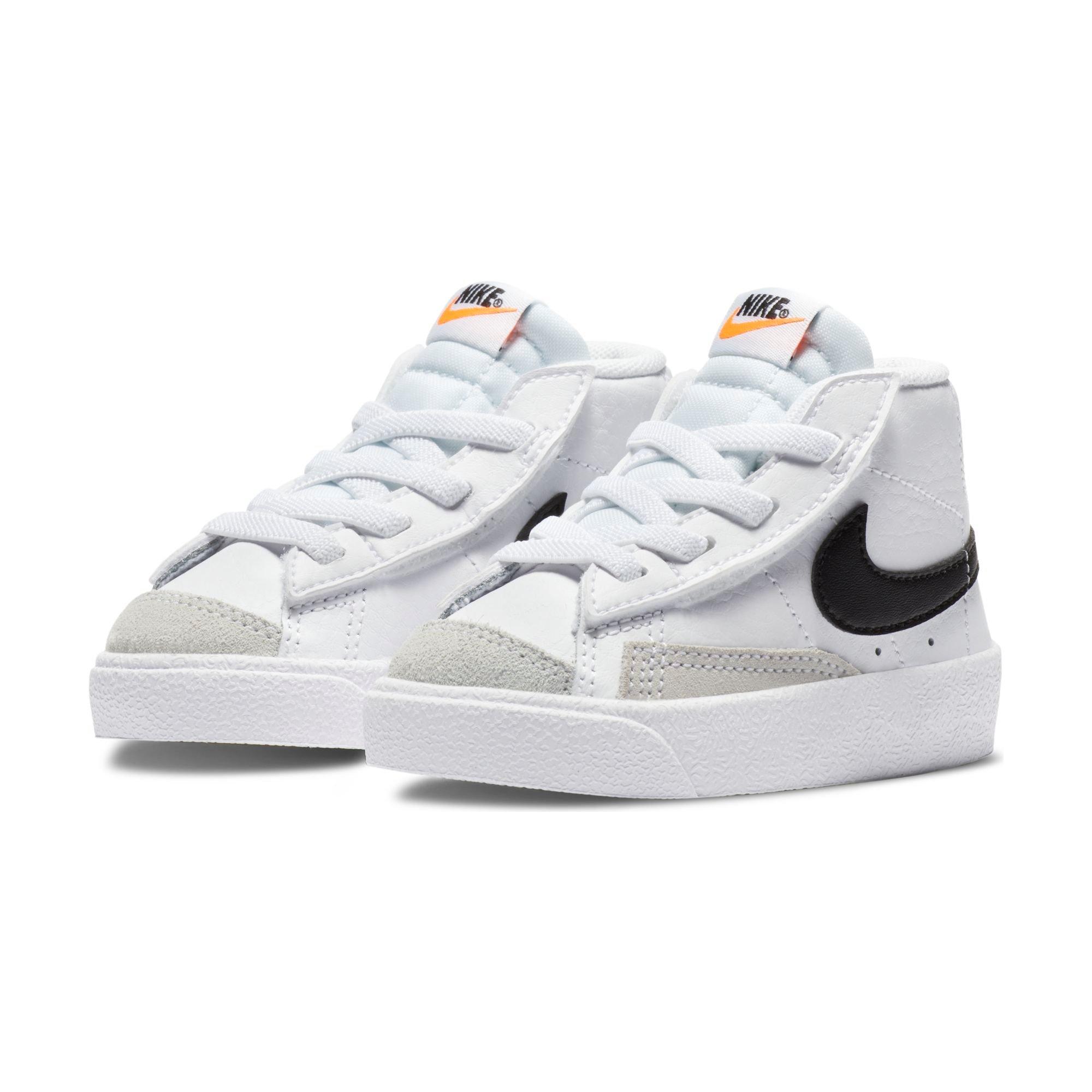 Nike Blazer Mid 77 Toddler Kids' "White/Black" Shoe