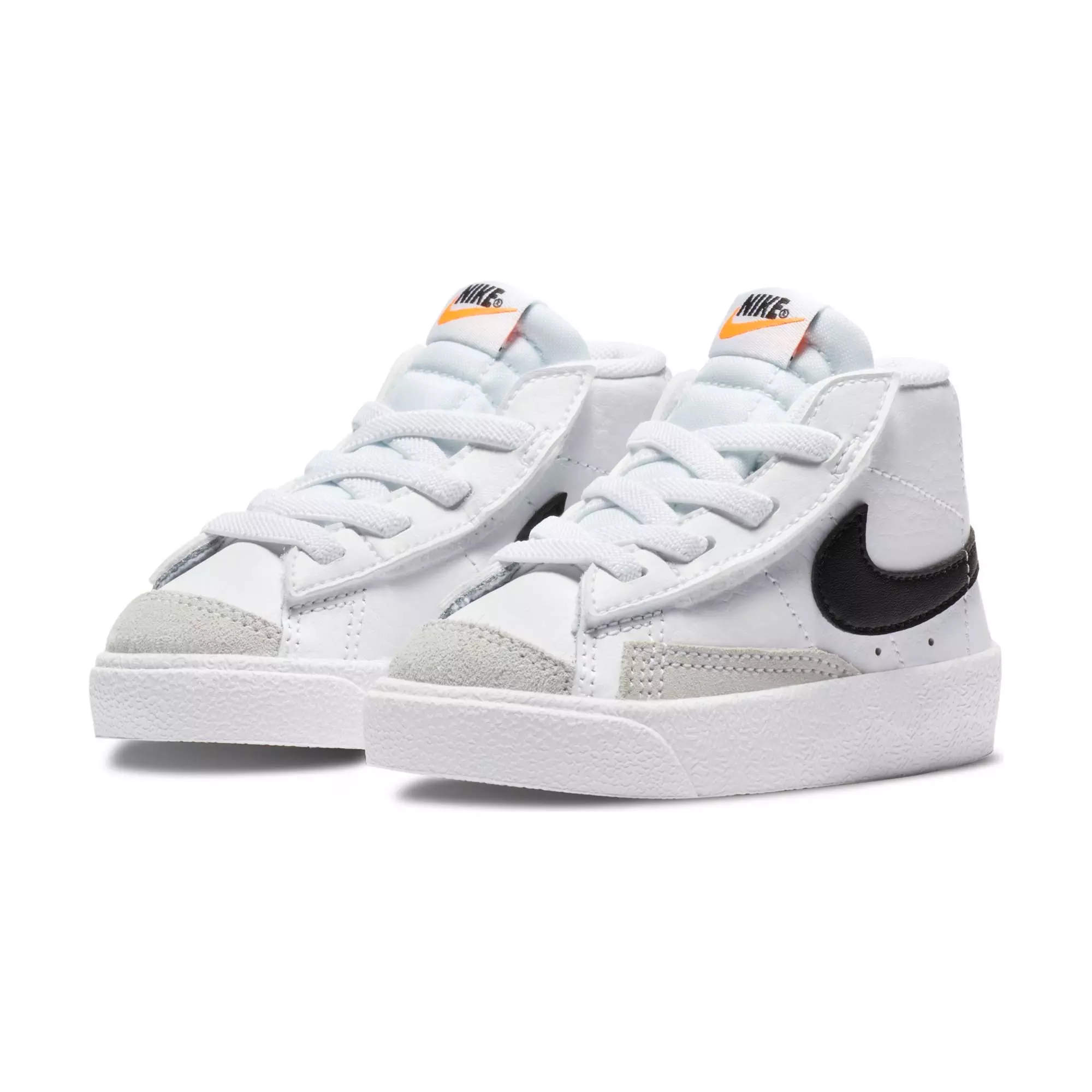 Nike Blazer Mid '77 "White/Black" Toddler Kids' Shoe - WHITE/BLACK