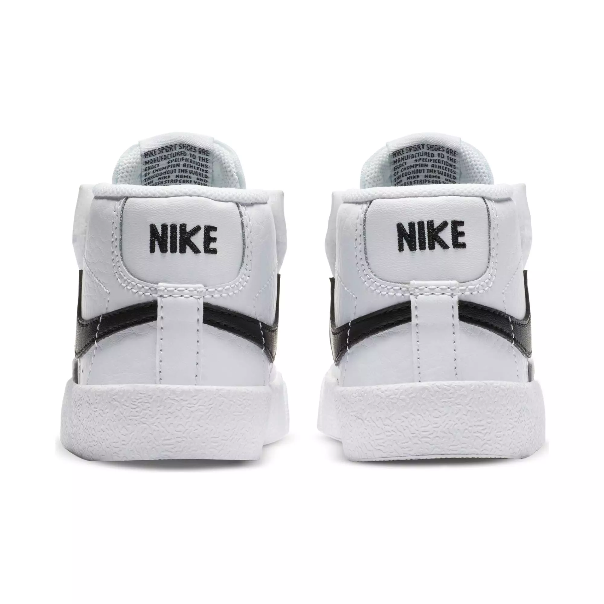Nike Blazer Mid '77 "White/Black" Toddler Kids' Shoe - WHITE/BLACK