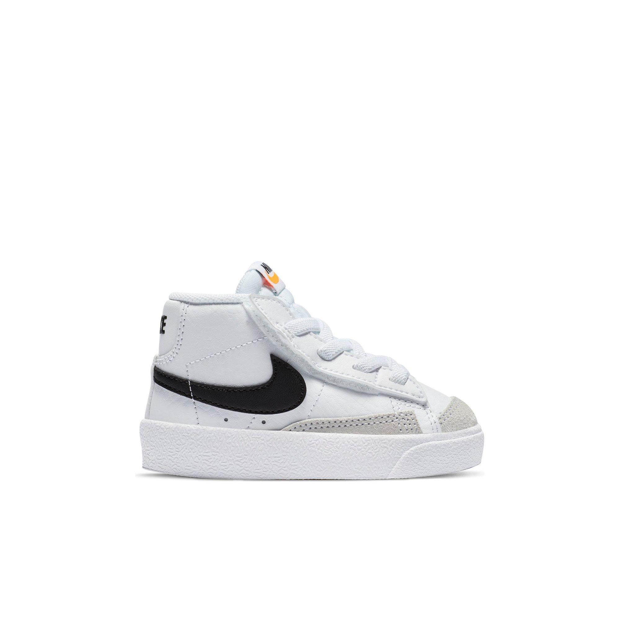 Indomable Planificado Coronel Nike Blazer Mid '77 "White/Black" Toddler Kids' Shoe