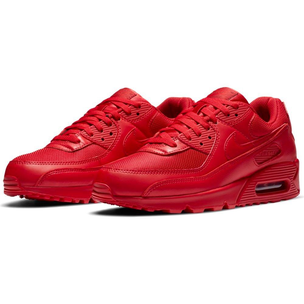 Red max. Найк АИР Макс 90. Air Max 90 мужские Red. Найк трипл колор.