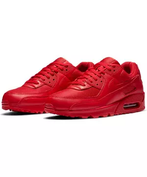 Nike Air Max 90 Triple Red Mens US 8.5-13 Running Shoes Sneakers NEW ☑️