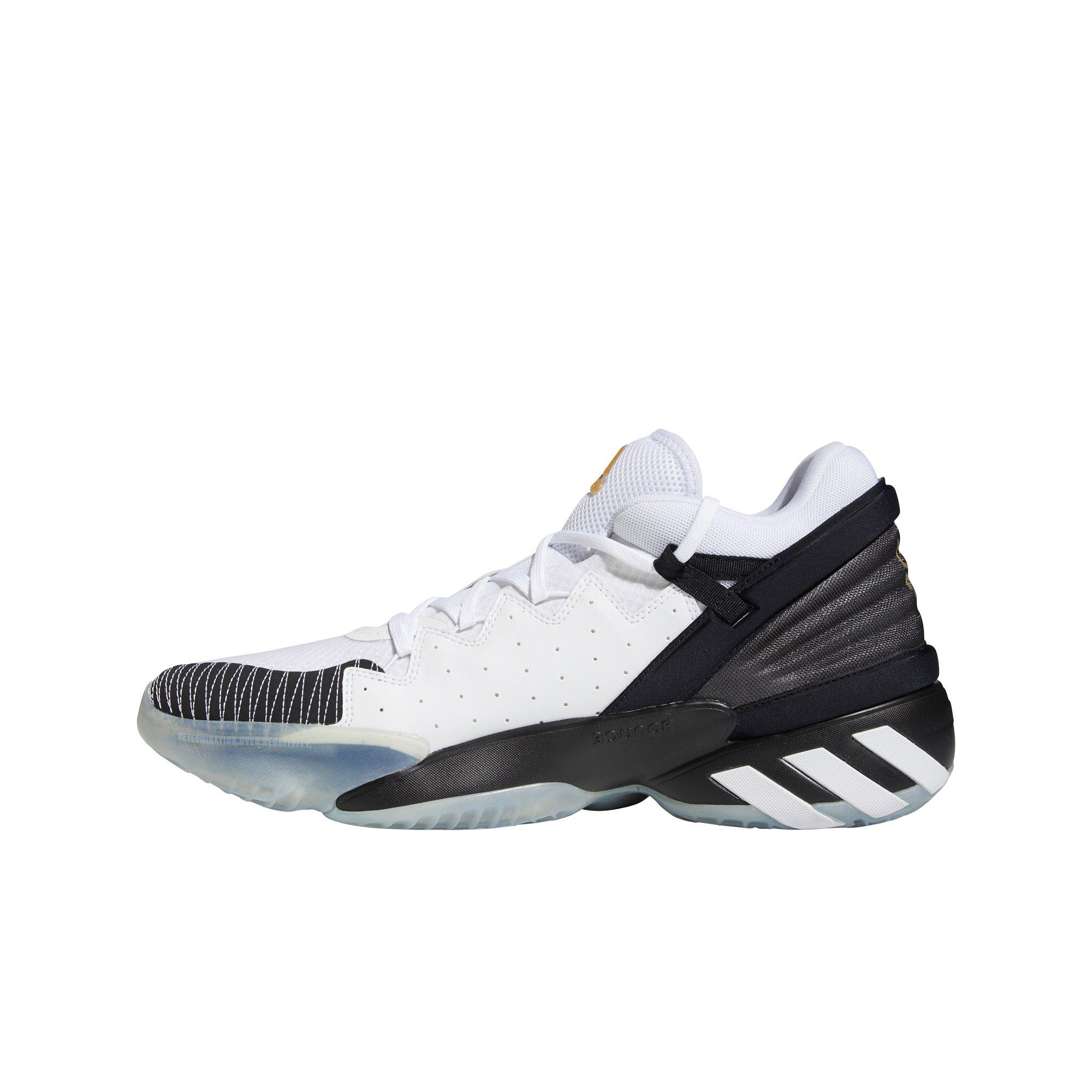 donovan mitchell shoes black and white