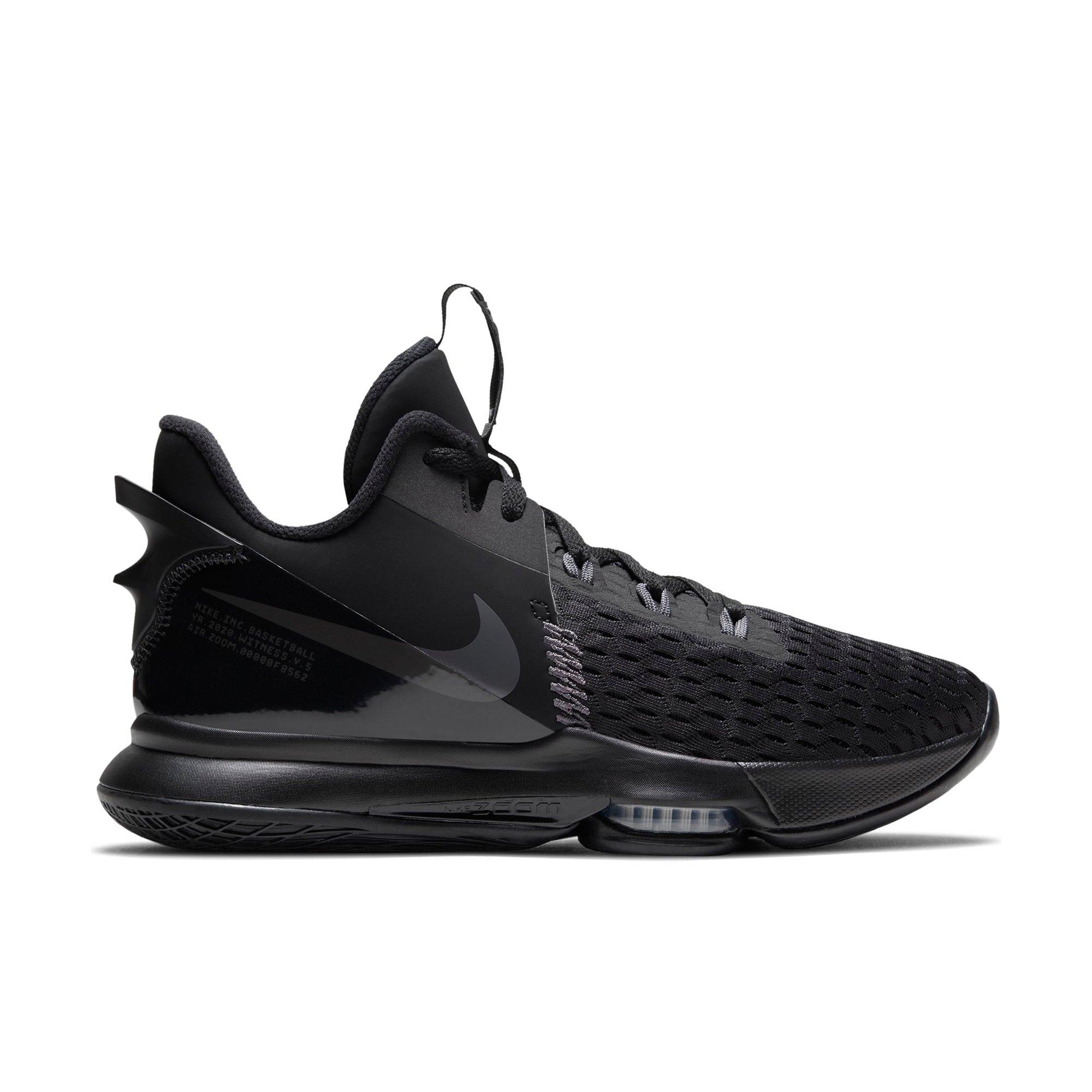 lebrons all black