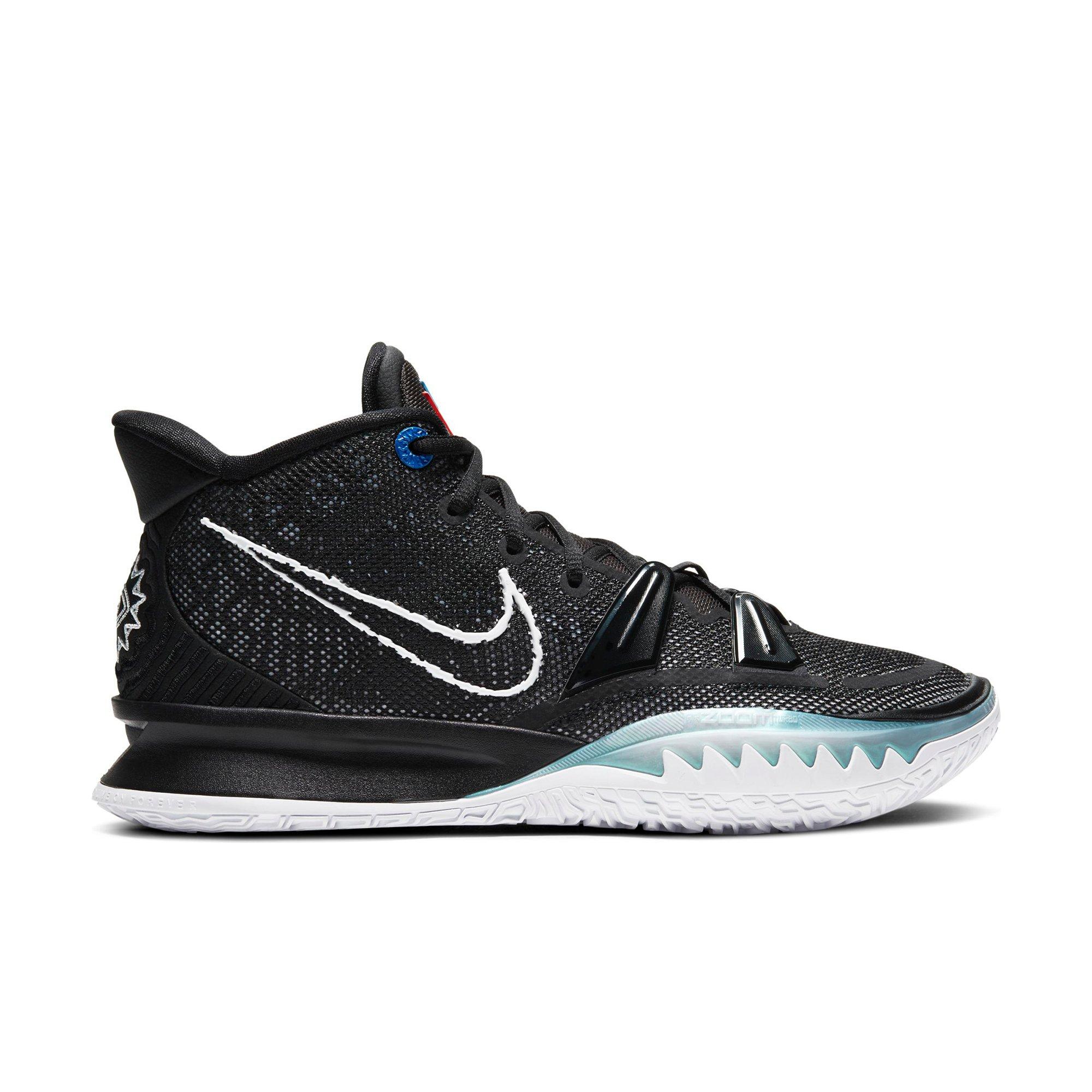 nike black and white basketball shoes