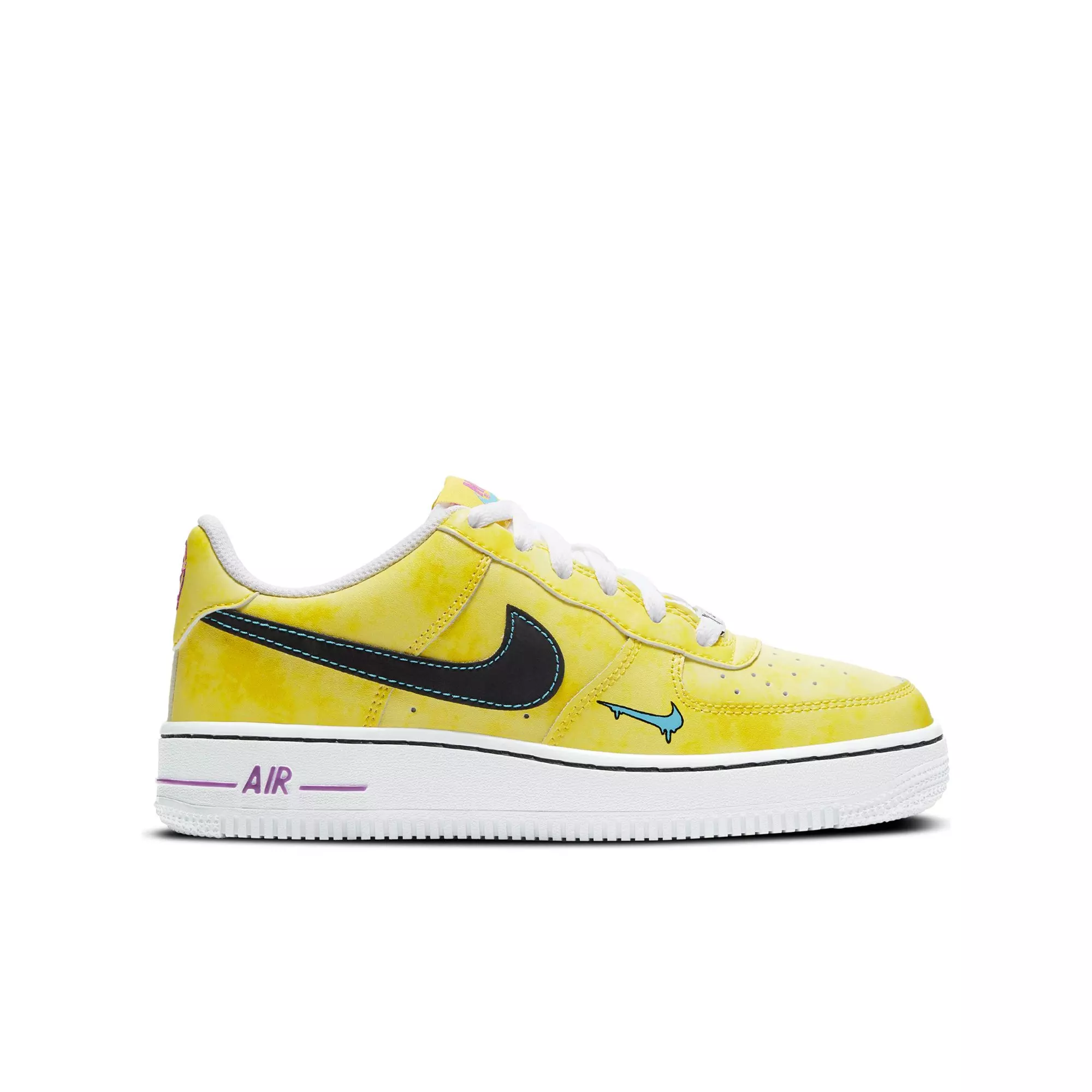 yellow nikes boys