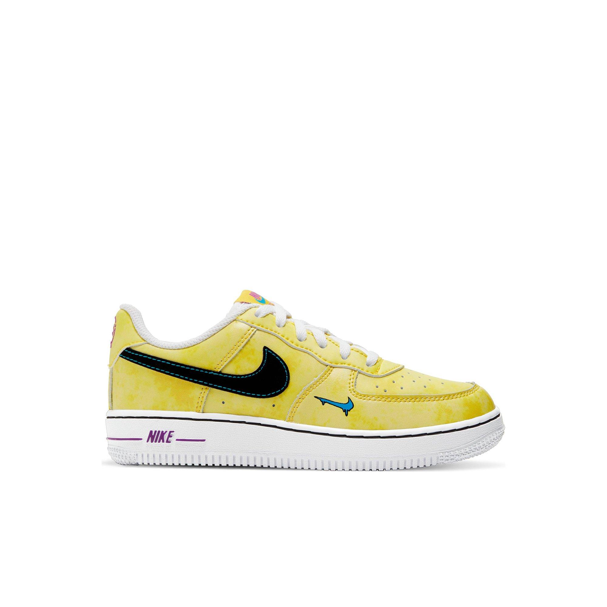 bright yellow nike shoes