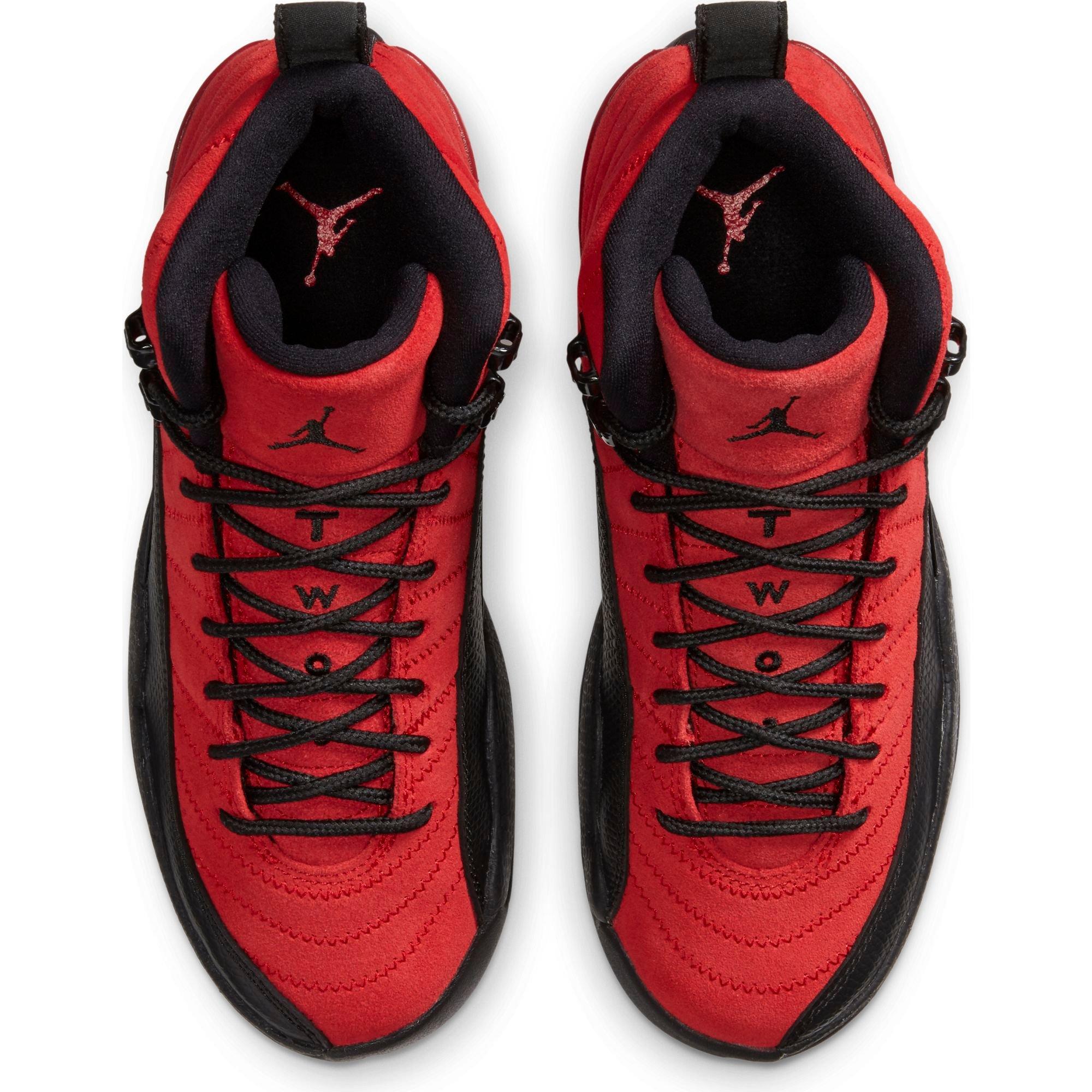 red jordan 12 grade school