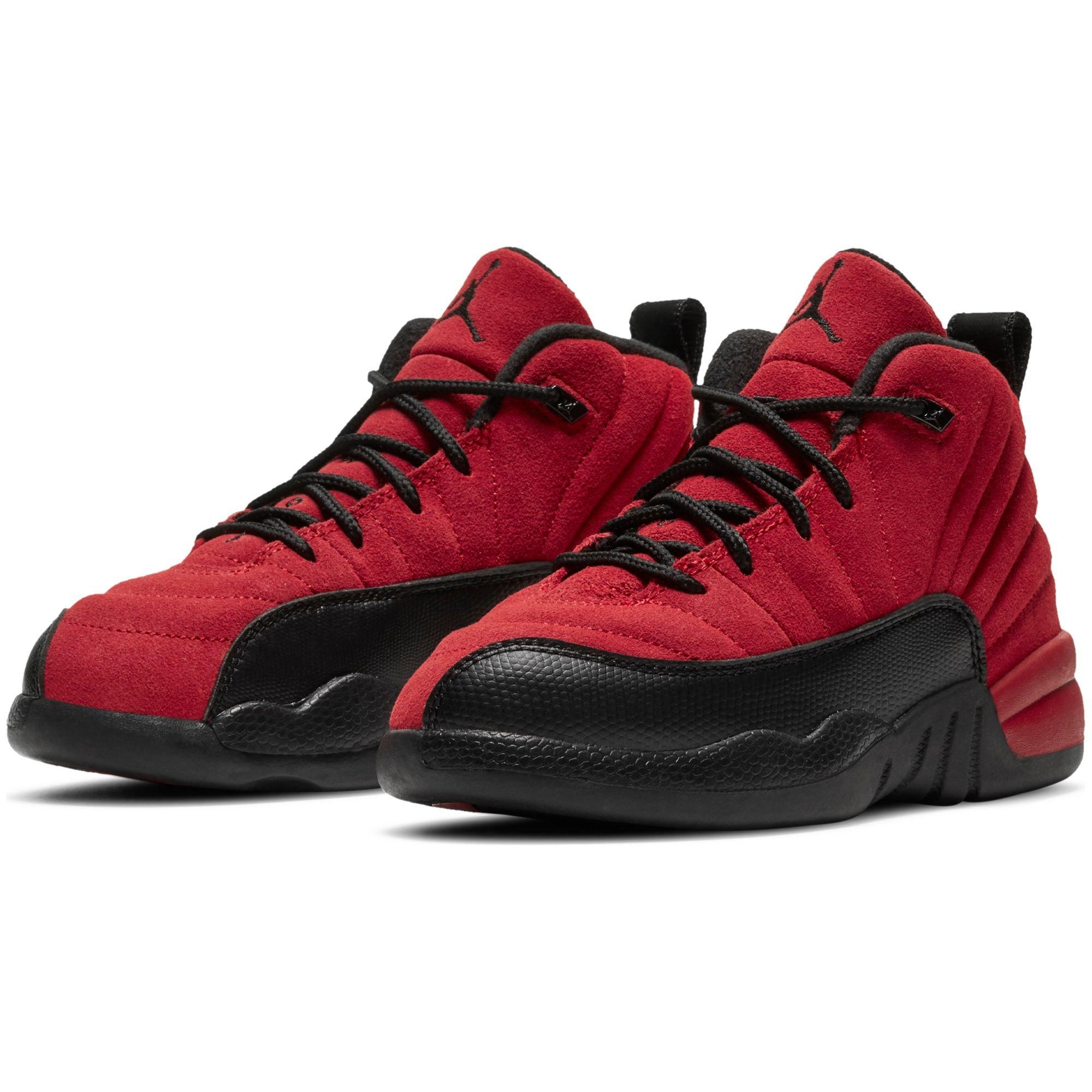 jordan 12 red preschool