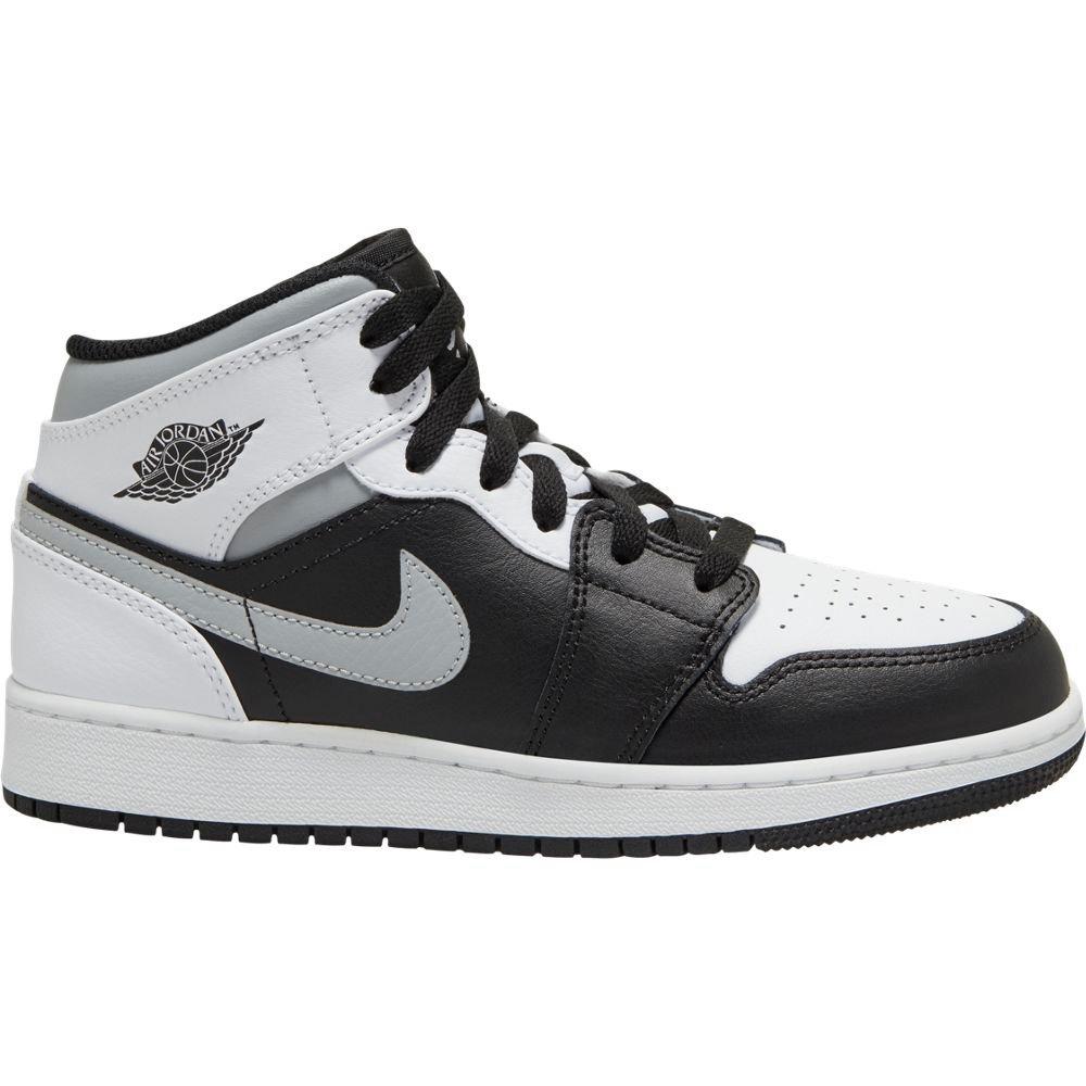 jordan 1 mid light smoke grey kids