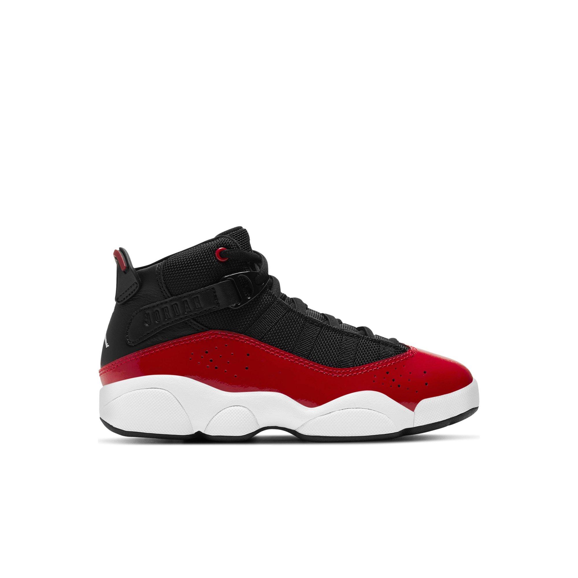 jordan 6 rings red preschool