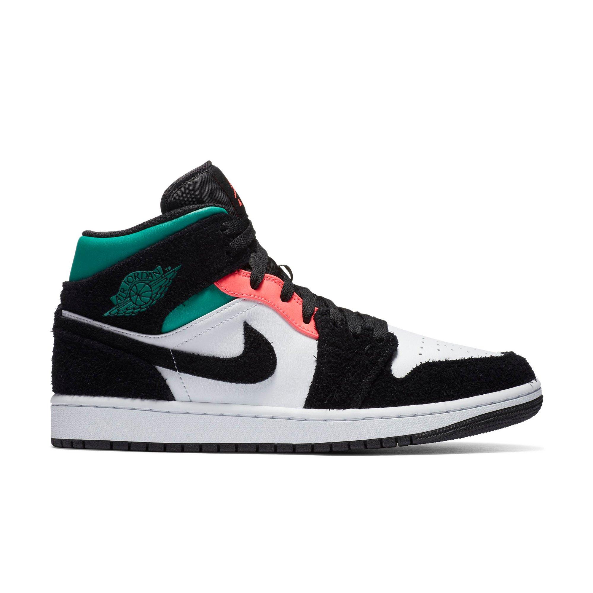 jordan 1 mid hot punch black