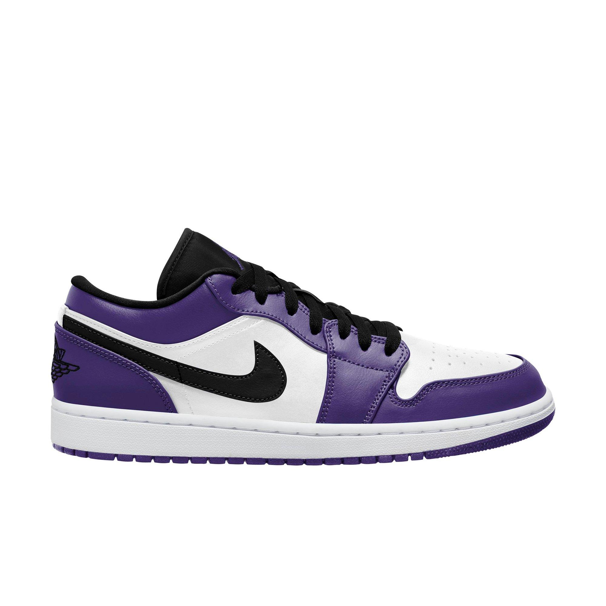 Air jordan 1 low violette hot sale