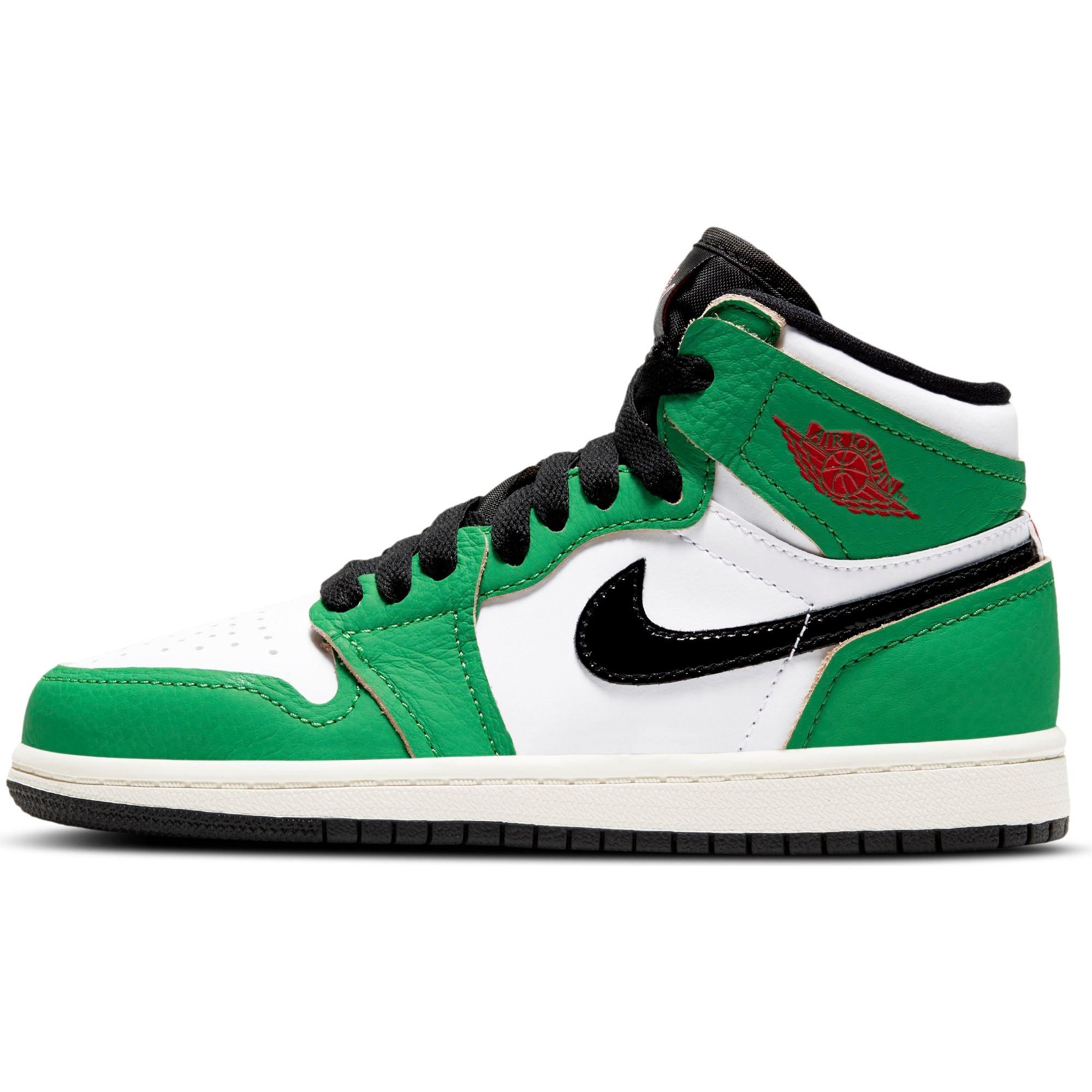 green and black jordan 1 preschool