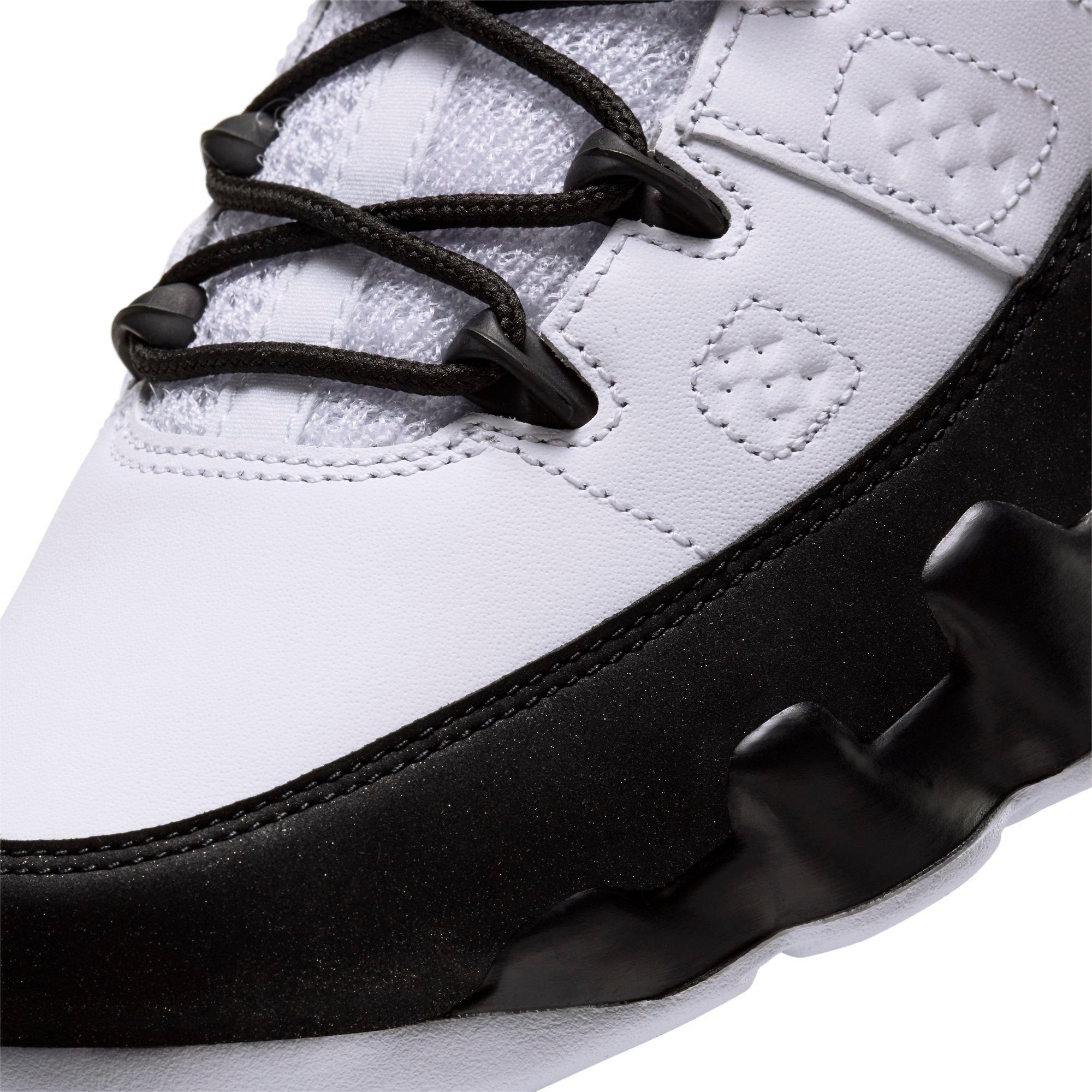 jordan retro 9 mens black and white