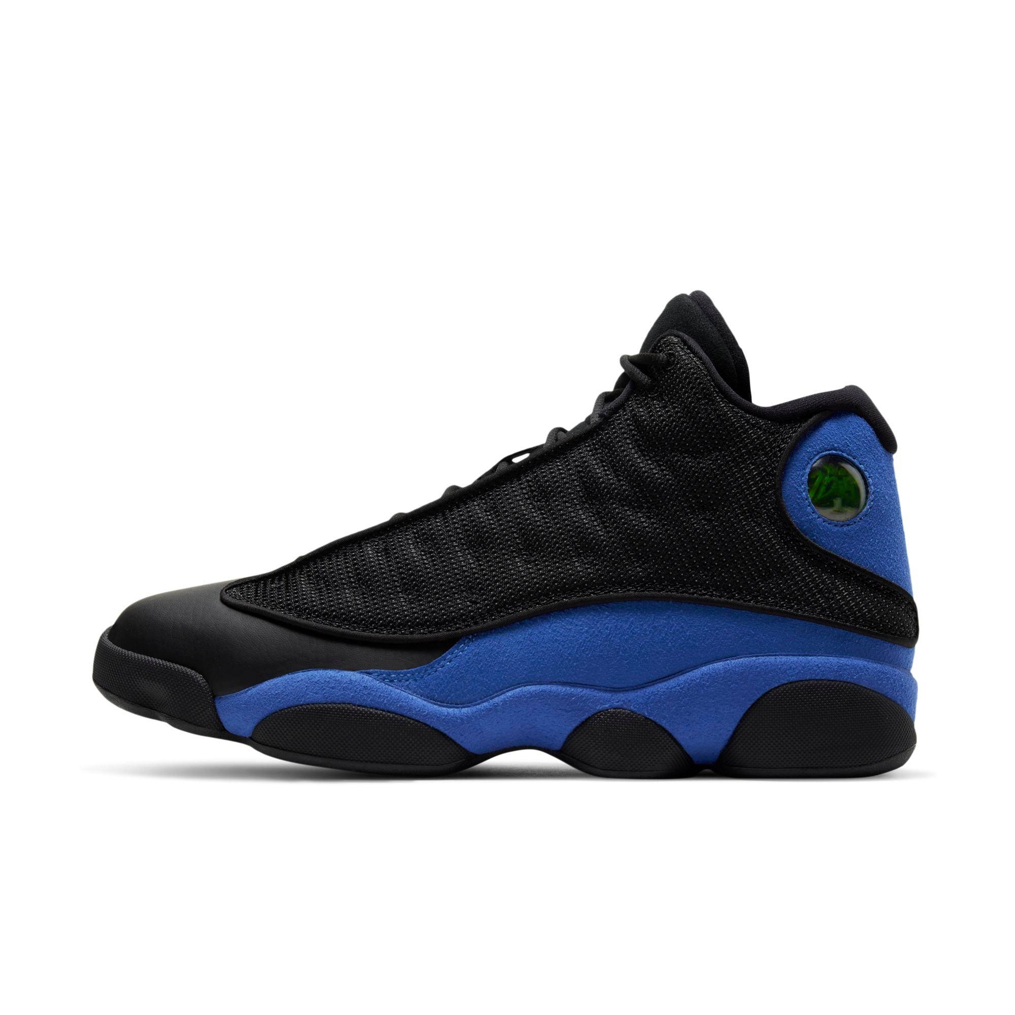 Men Black Air Jordan 13 Retro Shoe