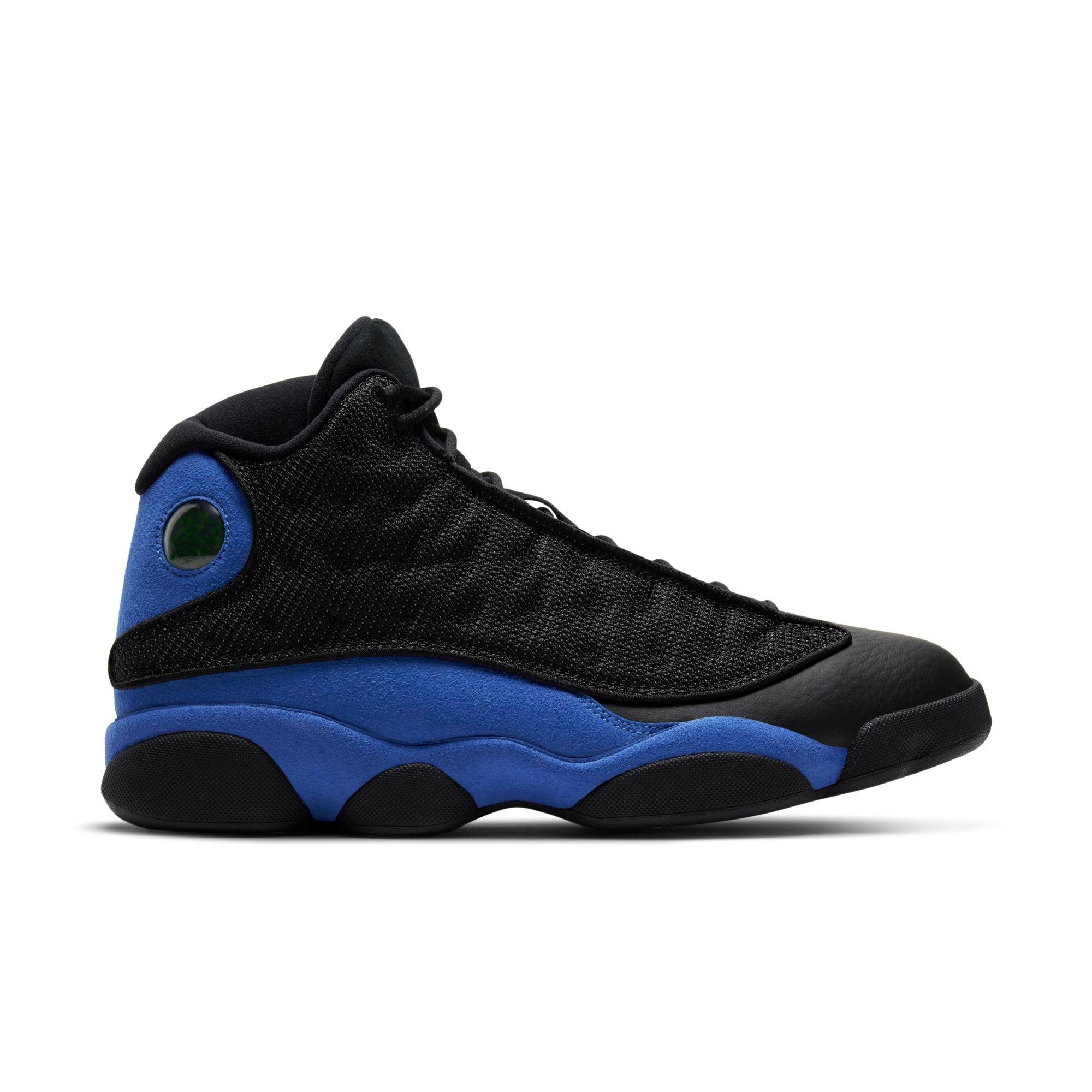 Jordan 13 Retro Black/University Blue/White Men's Shoe - Hibbett