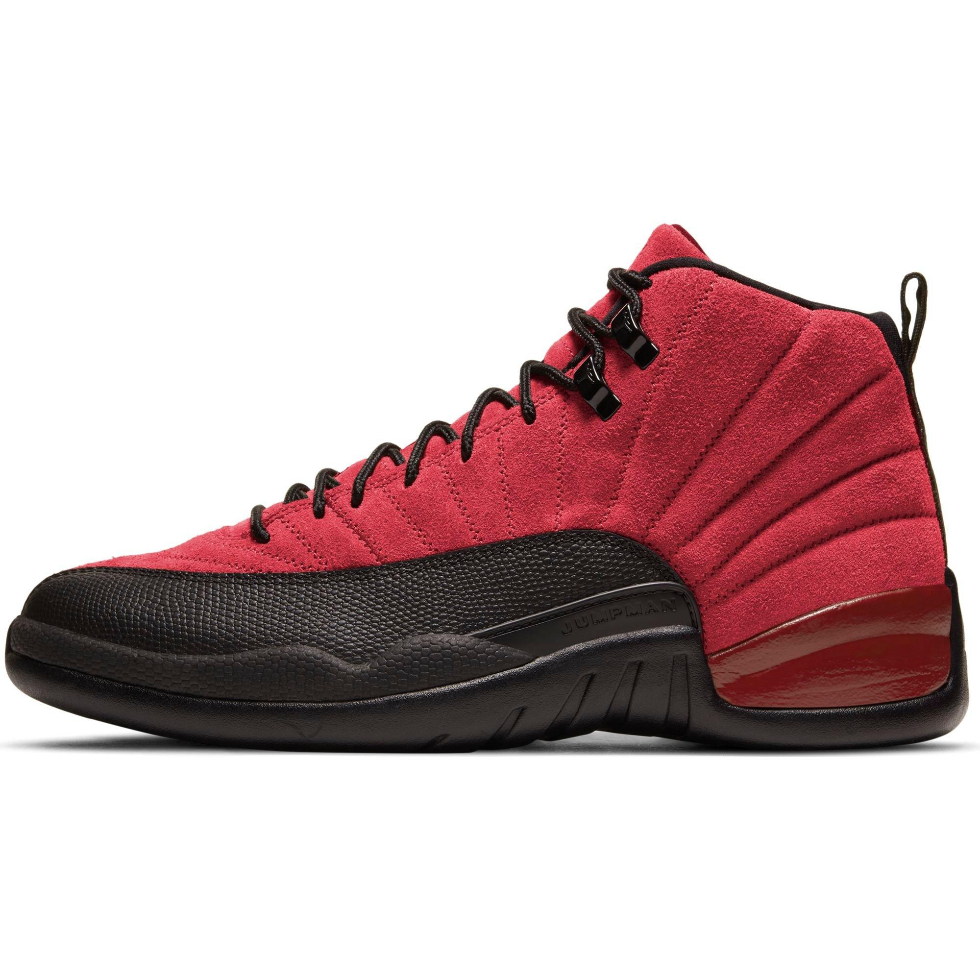 retro 12s red and black