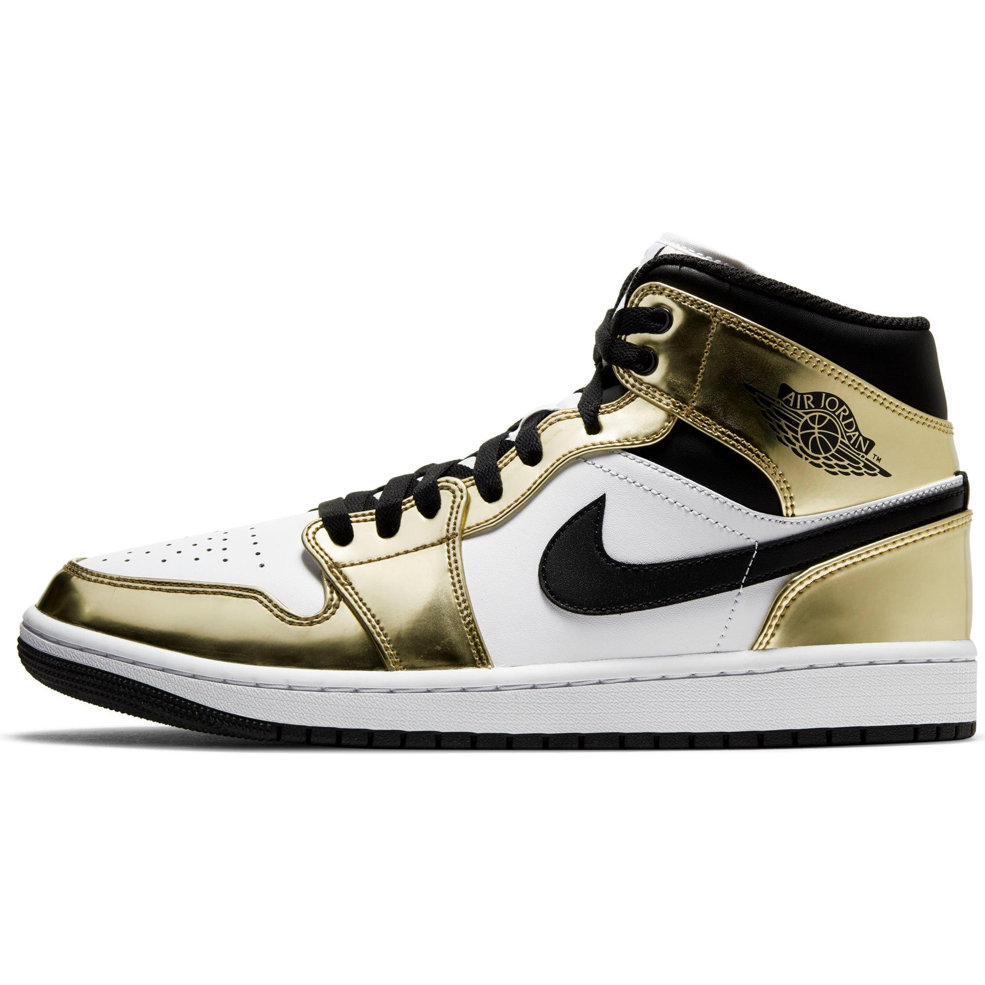 air jordan 1 mid se gold