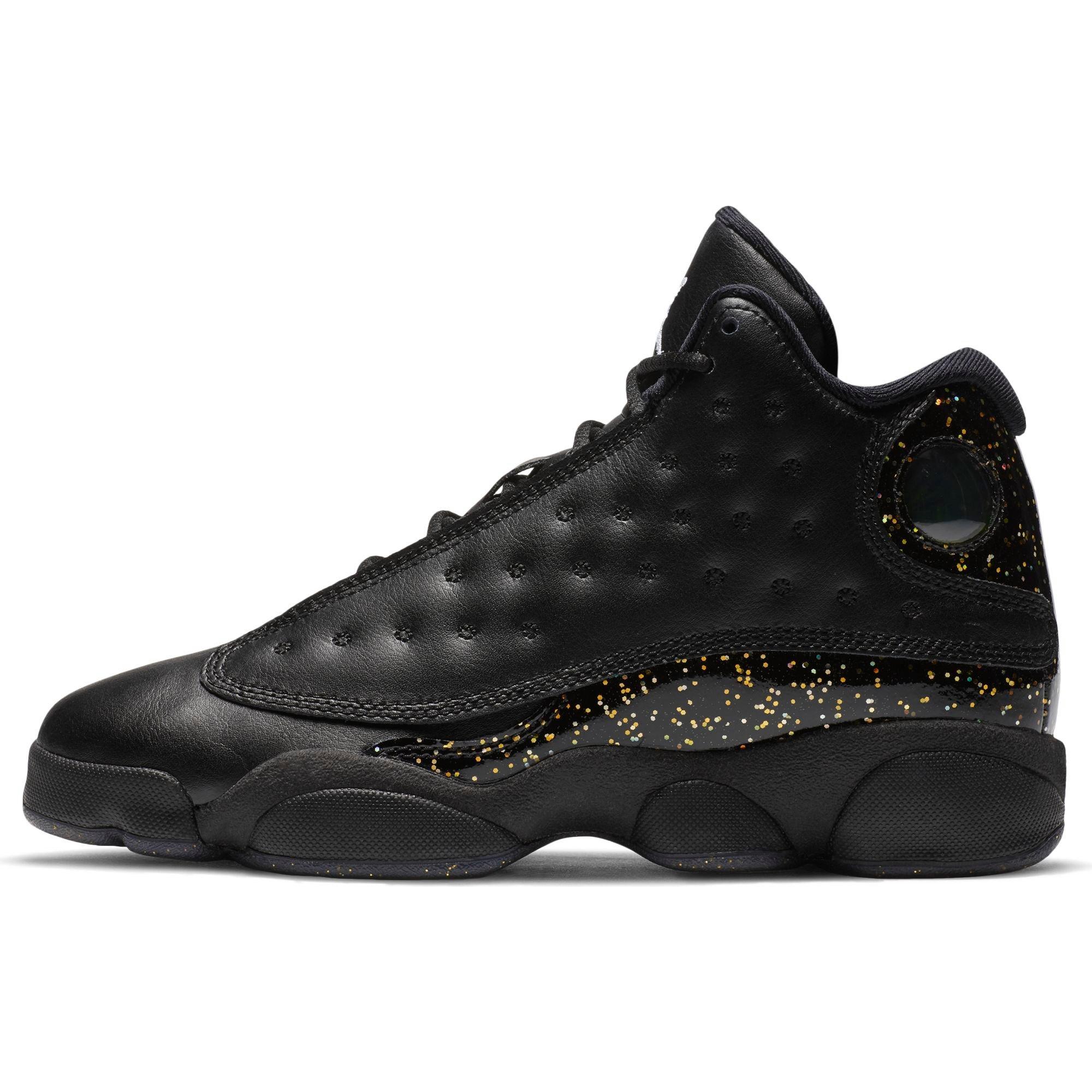 gold jordan 13s