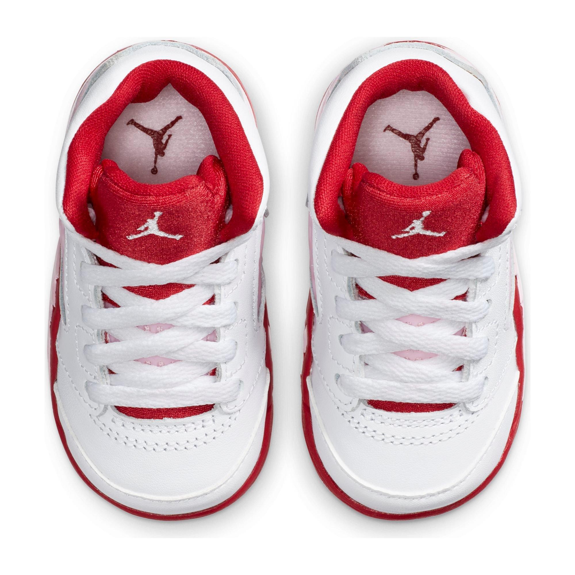 jordan 5 white and pink