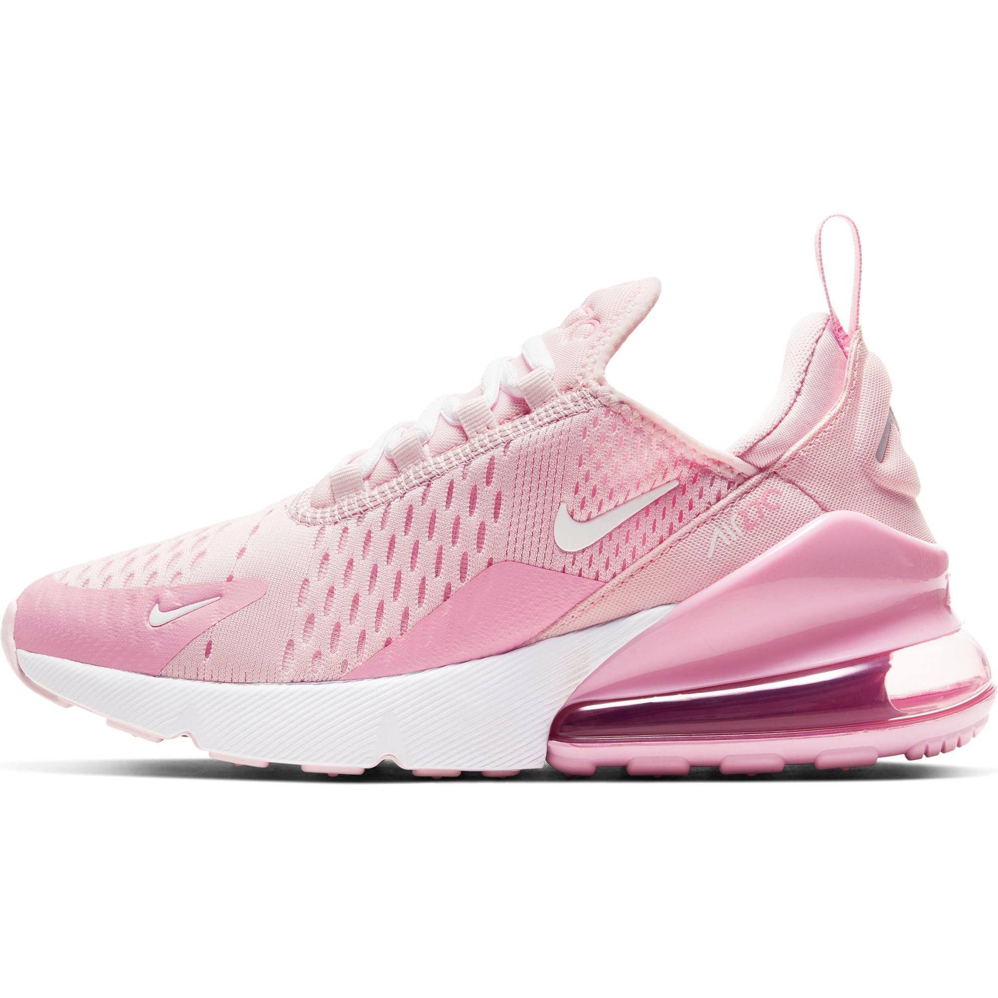 Existe Aprendiz Imposible Nike Air Max 270 "Pink/White" Grade School Girls' Shoe