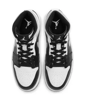 Nike Air Jordan 1 Retro Mid Smoke Grey White Black UK 3 US 3.5 New