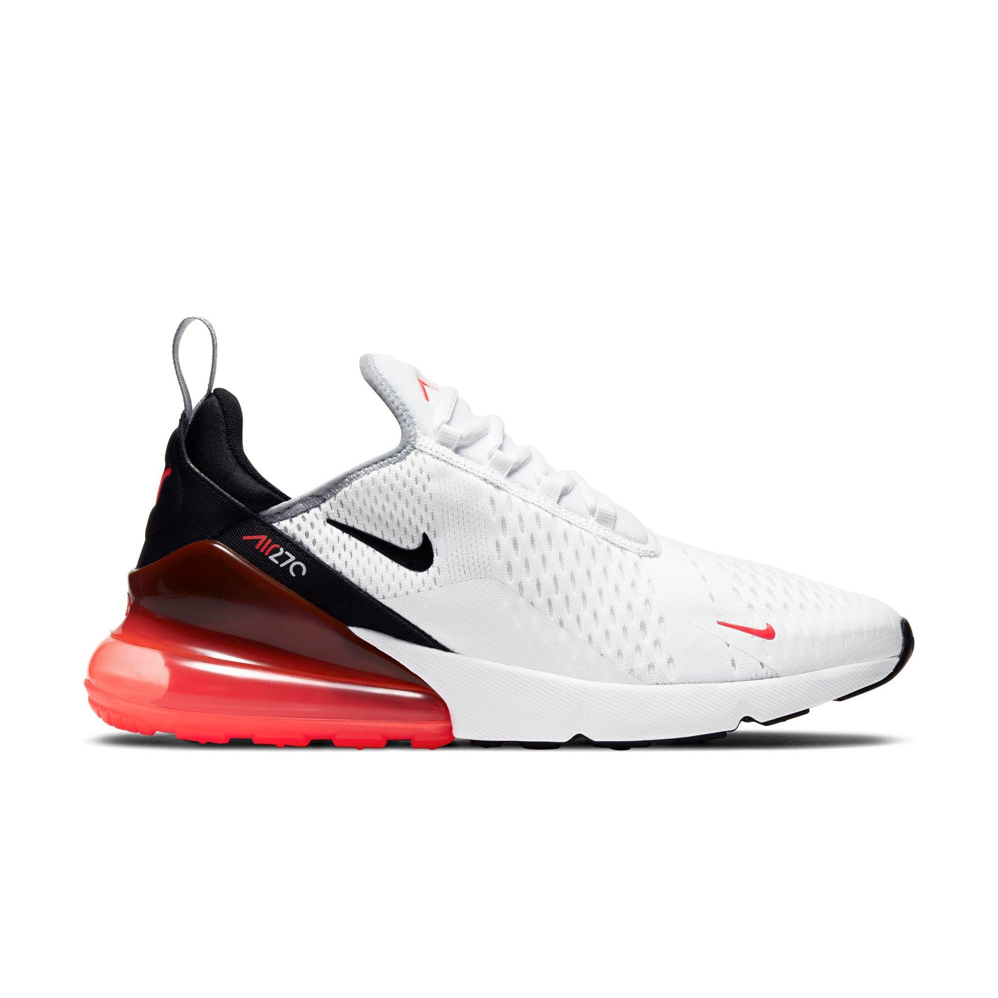 nike air max 270 men's white and red