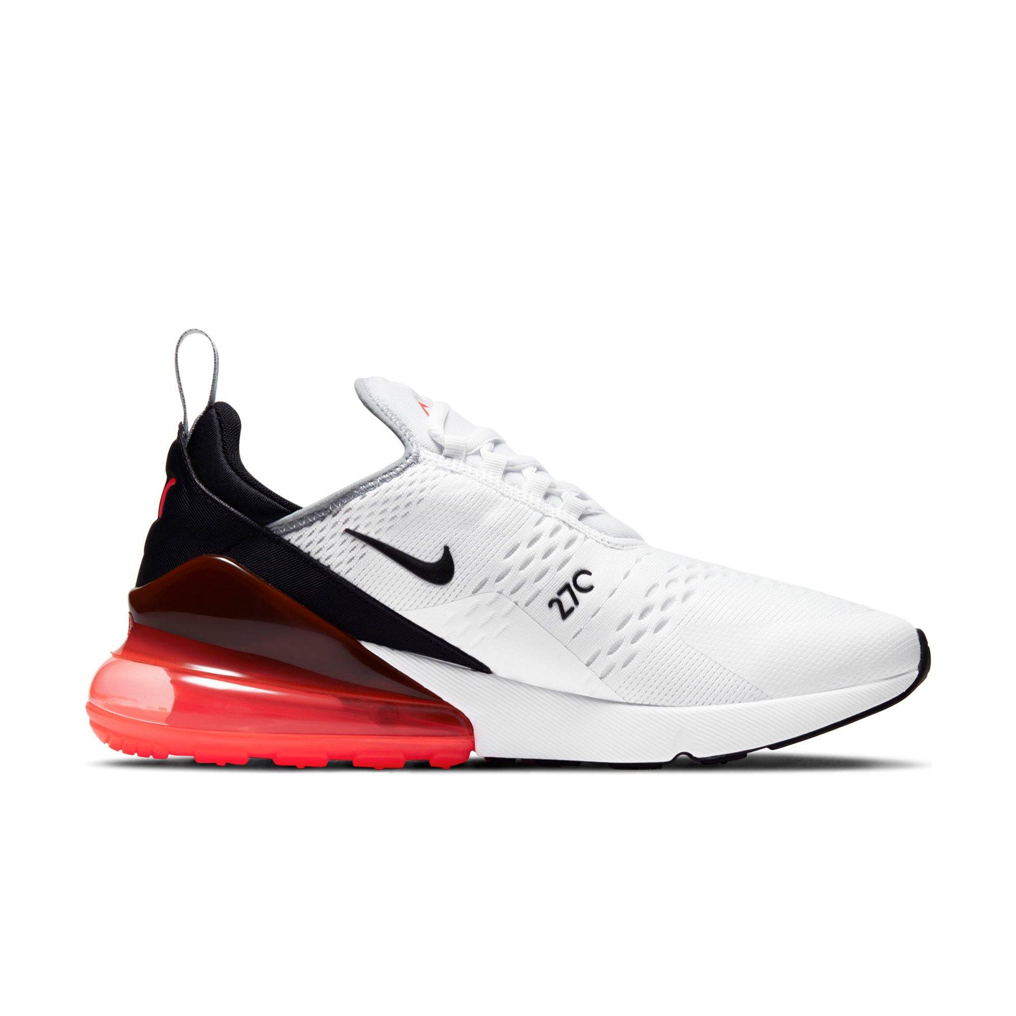 Nike Air Max 270 React Black/University Red-White/Iron Grey Men's Shoe -  Hibbett