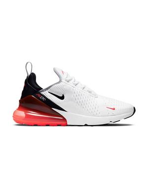 Nike Air Max 270 White Black Grey Bright Crimson Men S Shoe Hibbett City Gear