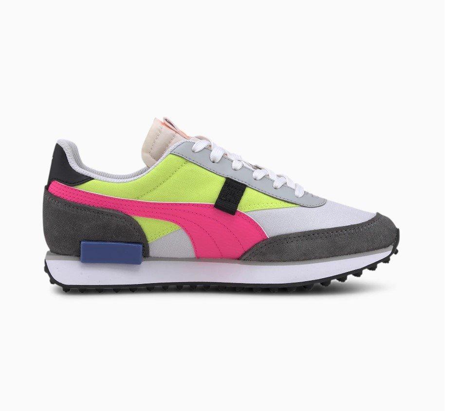 pink high top pumas