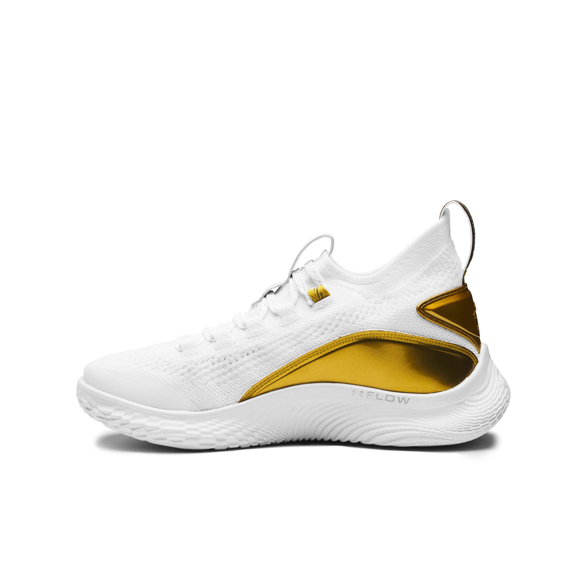 curry 4 grade school white and gold