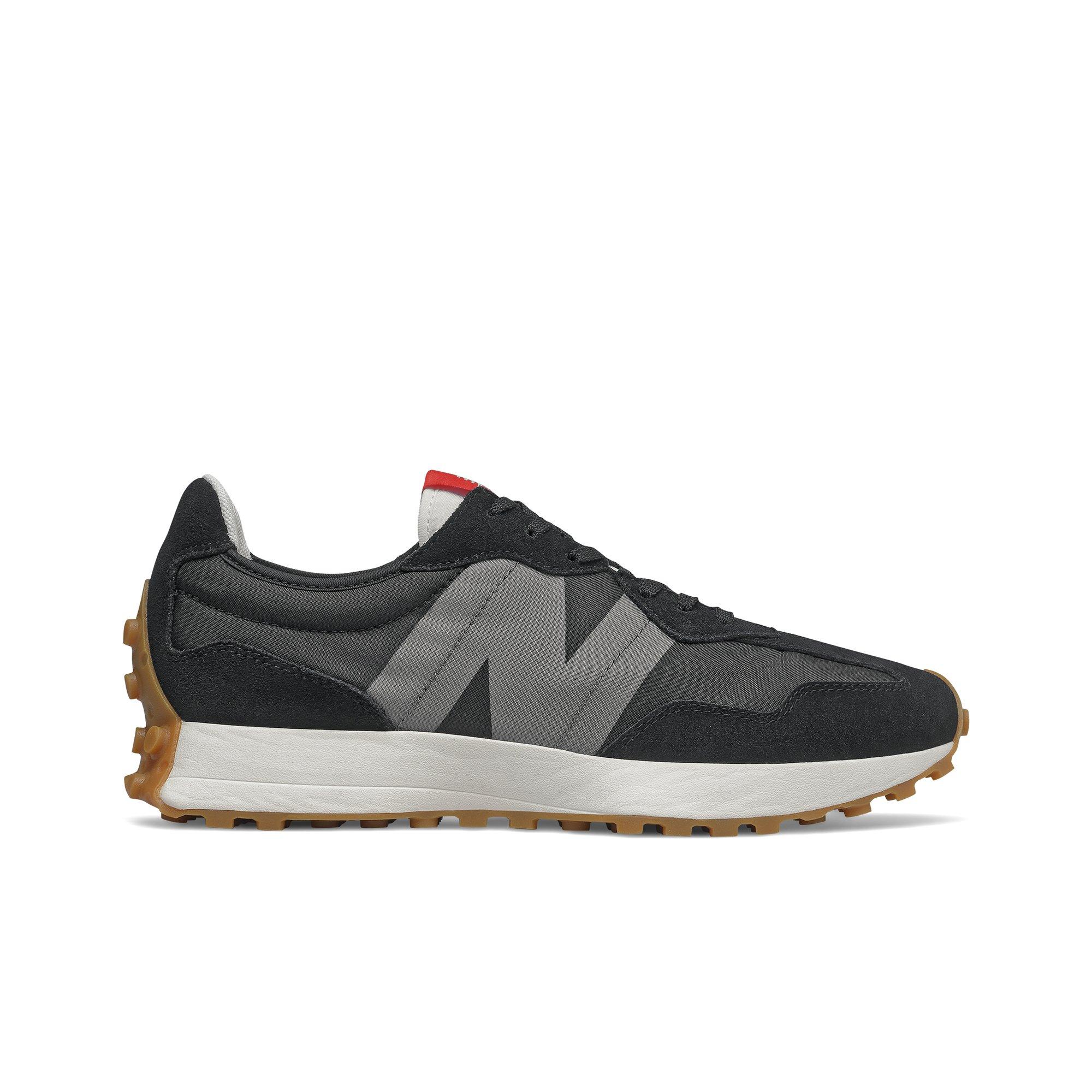new balance 327 black silver