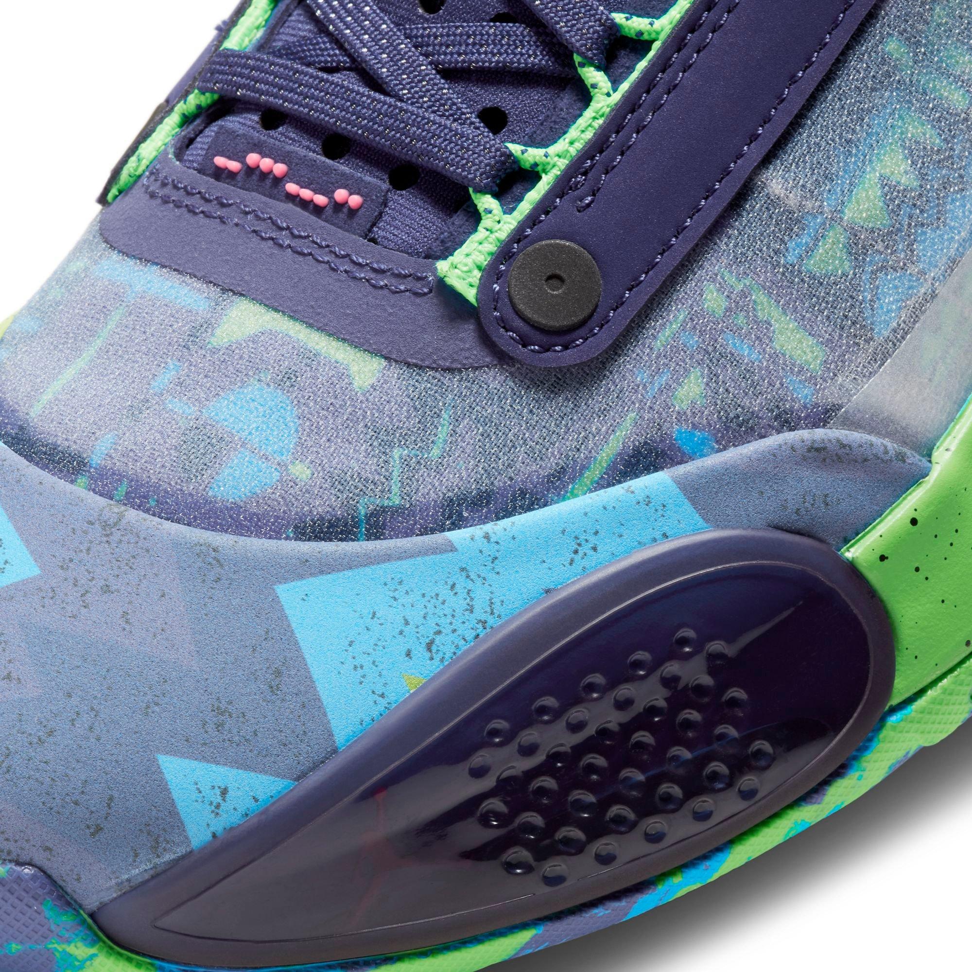 Jordan 34 Low Qs Regency Purple Flash Crimson Men S Basketball Shoe Hibbett City Gear