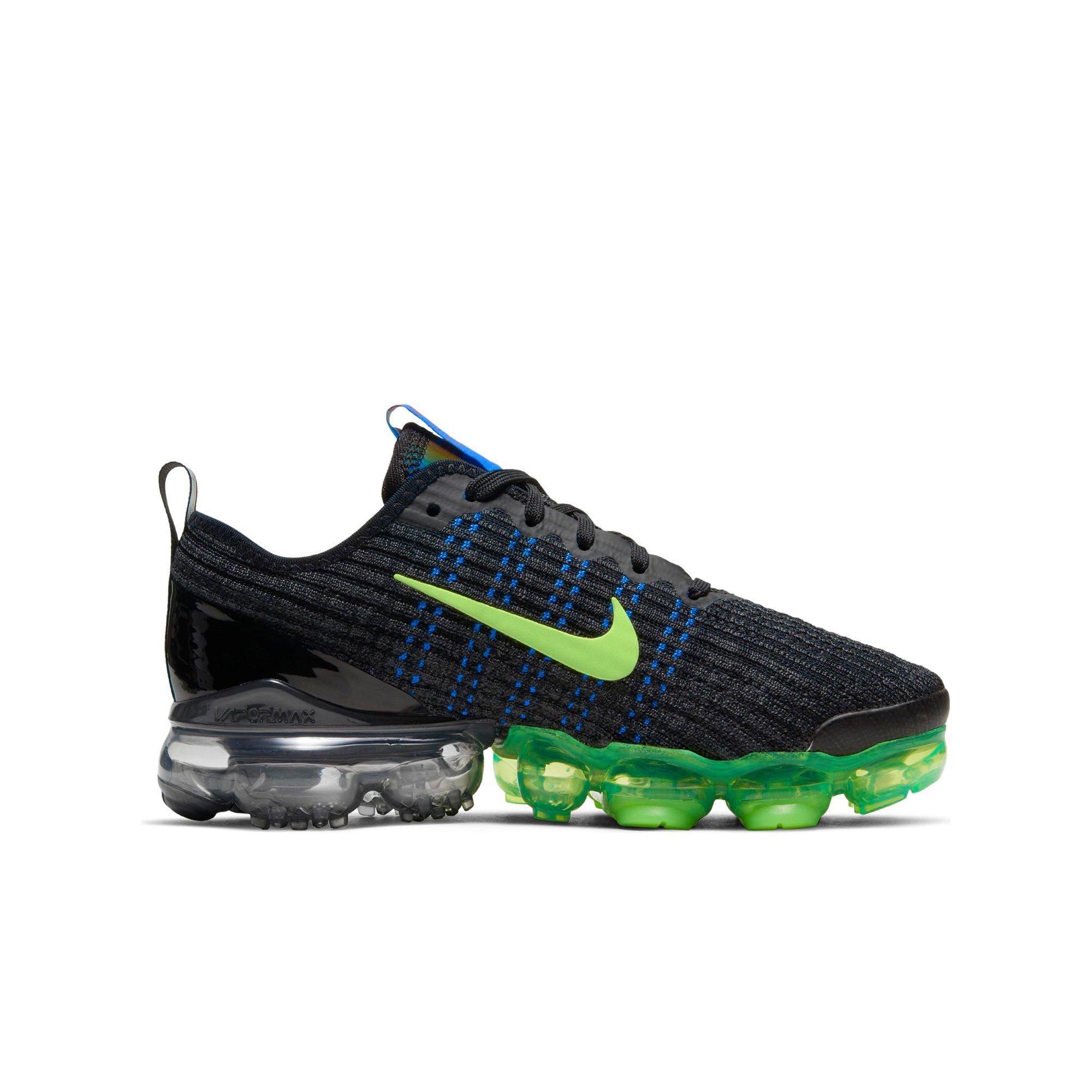 nike air vapormax green and black