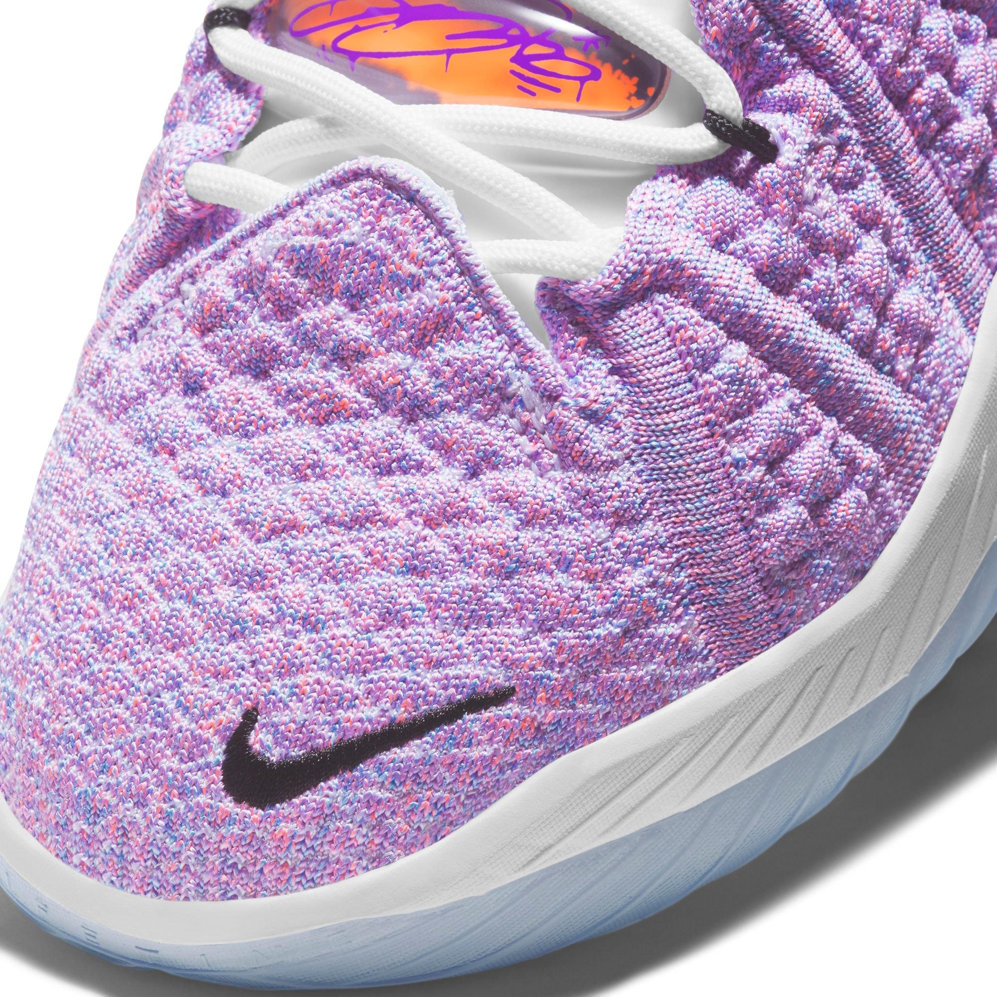 lebron 18 blue multi