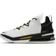 Nike LeBron 18 "White/Amarillo/Black" Men's Basketball Shoe - WHITE/BLACK/VOLT Thumbnail View 6