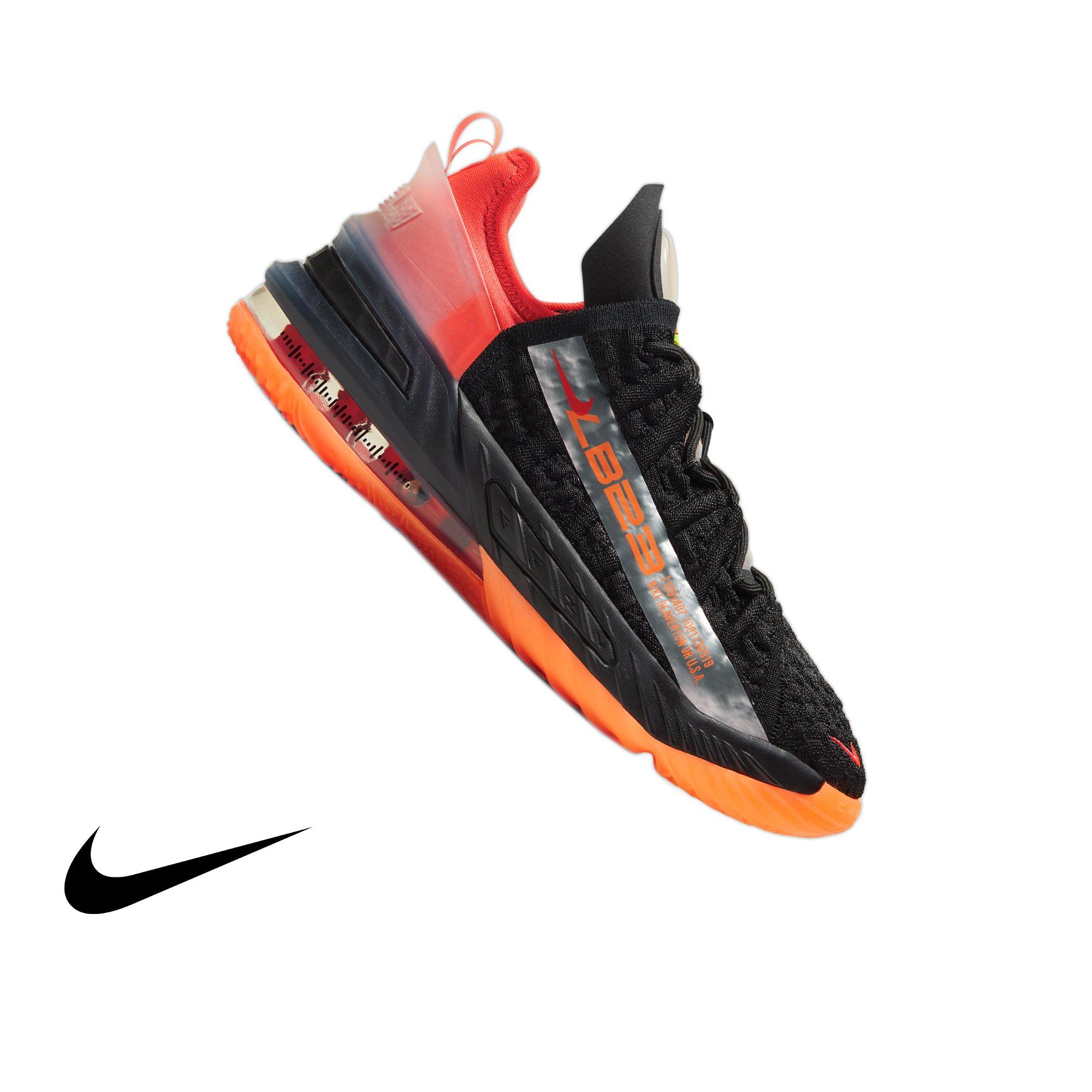 lebron 18 orange