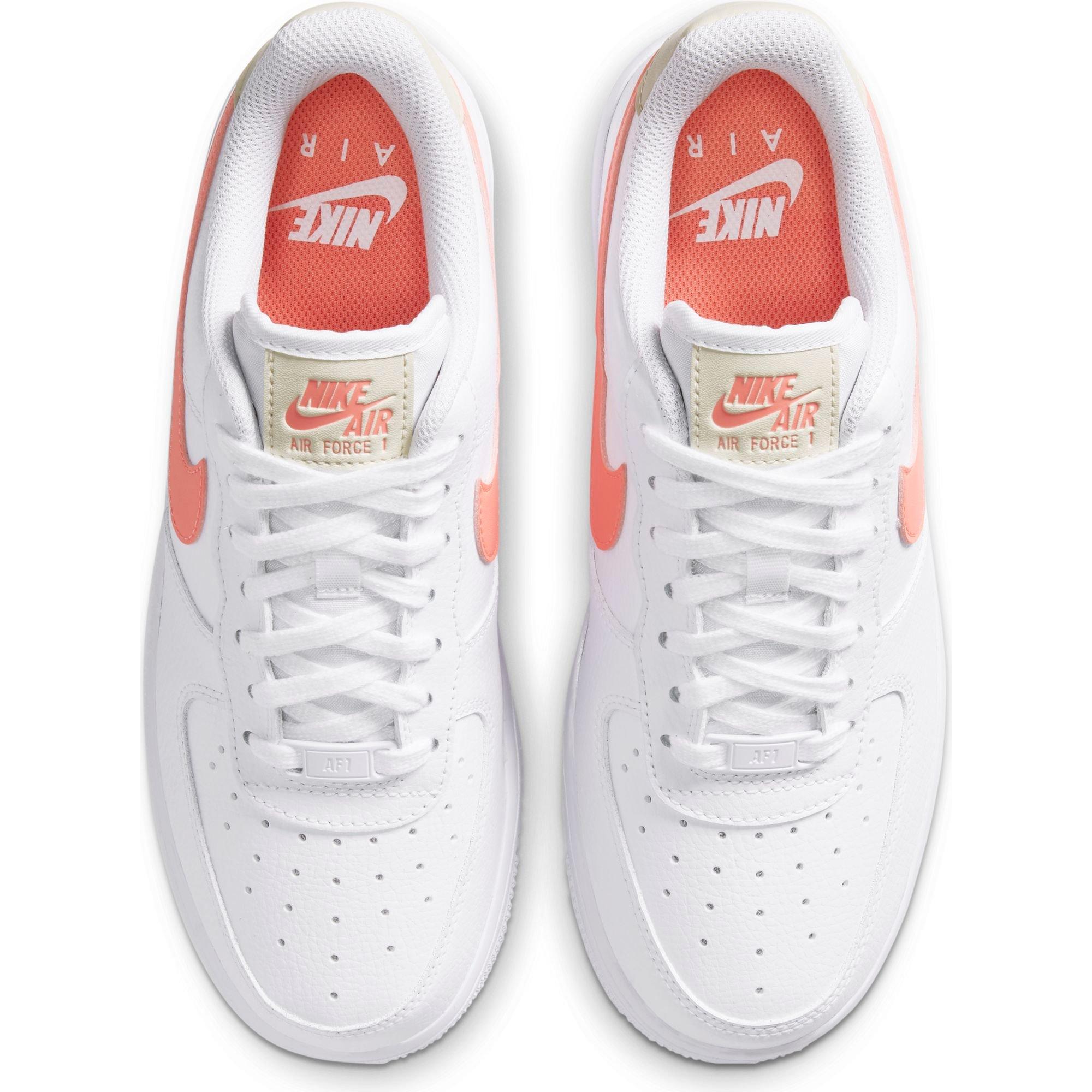 nike air force 1 07 white atomic pink fossil white