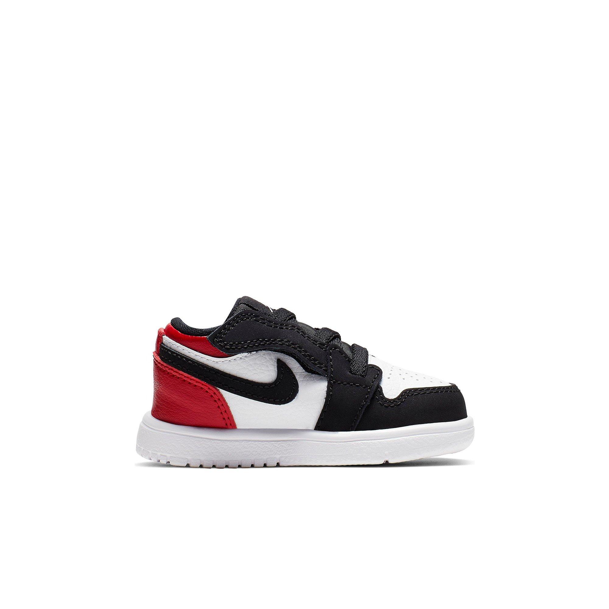 Jordan 1 Low Alt White Black Gym Red Toddler Boys Shoe Hibbett City Gear